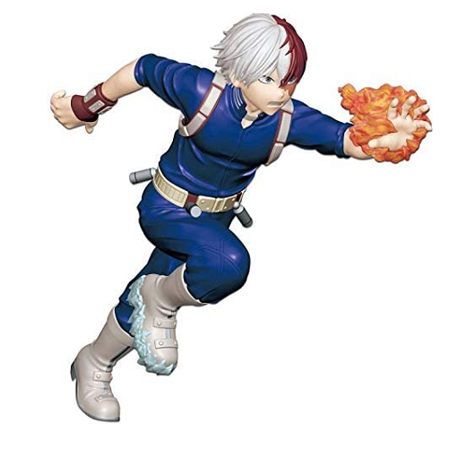 Banpresto My Hero Academia Shoto Todoroki Action Figure - Collectible Anime Statue for Fans | Home Decor, Office Display, Gift for Anime Lovers