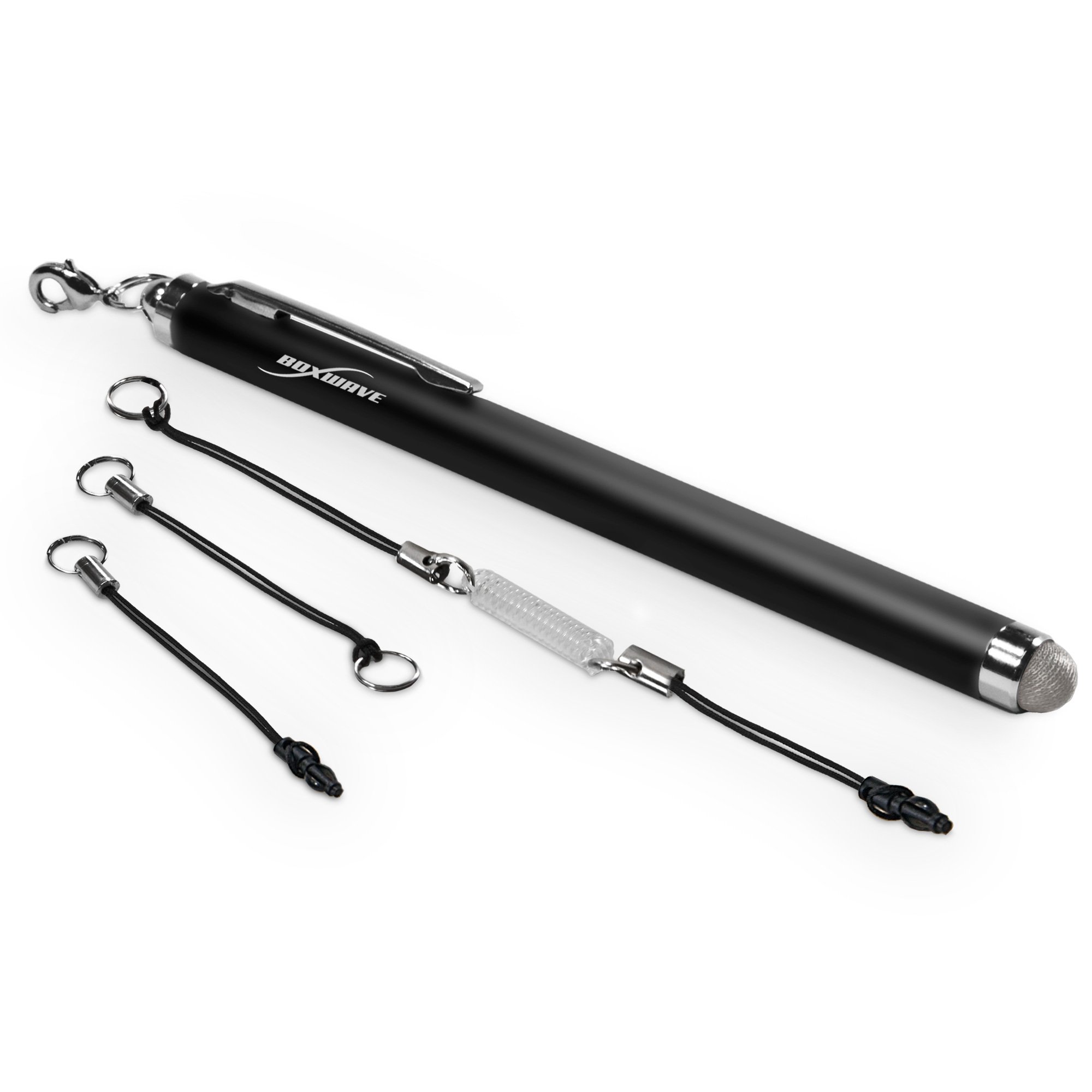 BoxWave EverTouch Capacitive Stylus Pen for Acer Liquid A1 - Fiber Tip Precision Stylus in Jet Black | Perfect for Drawing, Note-Taking & Touchscreen Navigation