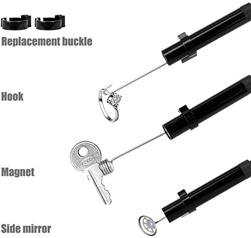 Portable Handheld Industrial Endoscope Camera - IP67 Waterproof, 8mm Lens, 4.3-Inch LCD Display, 1920x1080p HD Video - Ideal for Drain Inspection, Plumbing, HVAC & Automotive Maintenance