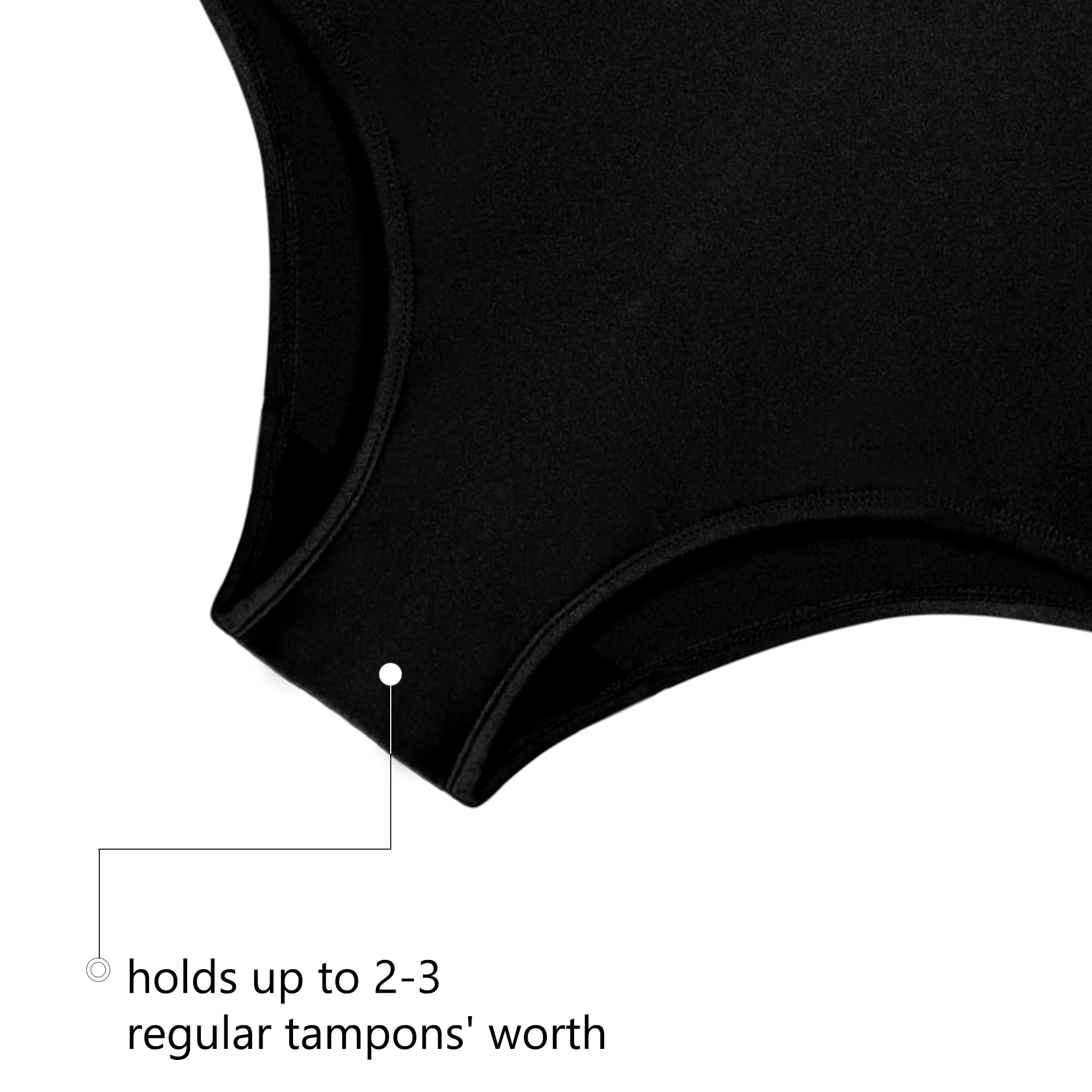 Mordlanka Period Swimwear for Women & Teens - Thin Strap One Piece Swimsuit - Comfortable Leakproof Bathing Suit for Swimming, Surfing & Beach Activities