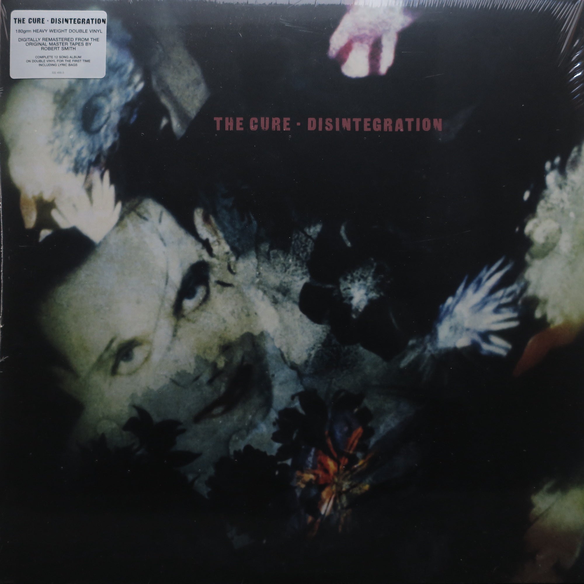 CURE 'Disintegration' Remastered 180g Vinyl 2LP Record - Limited Edition Collector's Item for Audiophiles & Music Lovers | Perfect for Home Listening, Vinyl Collections & Gift Giving