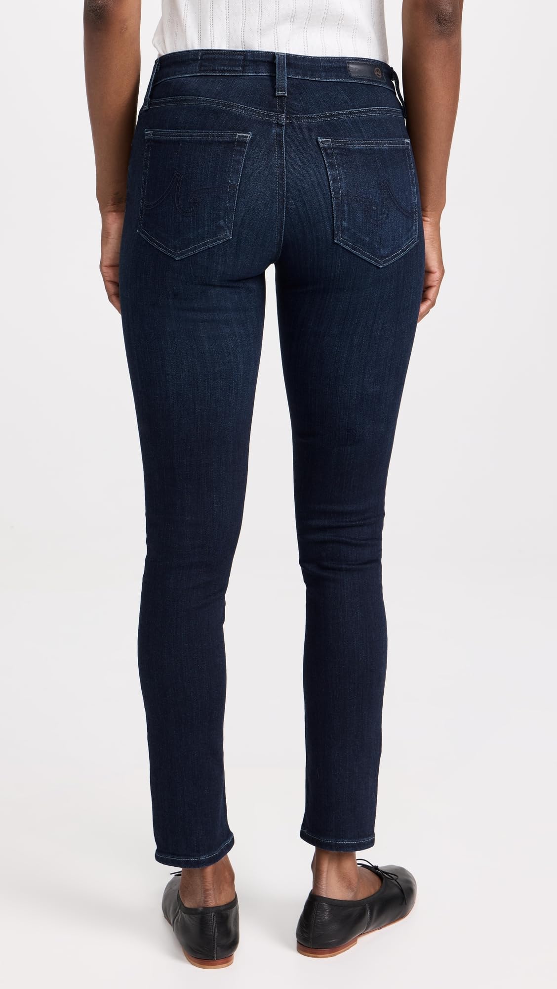 AG Adriano Goldschmied Women's The Prima Ankle Jeans - High Waist Skinny Denim Pants for Casual & Work Outfits | Perfect for Everyday Wear and Office Style