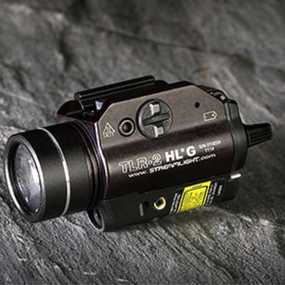 Streamlight TLR 2 HL G Tactical Flashlight - 1000 Lumens High Lumen Weapon Light for Pistols, Rifles & Firearms | Perfect for Home Defense, Hunting & Tactical Operations