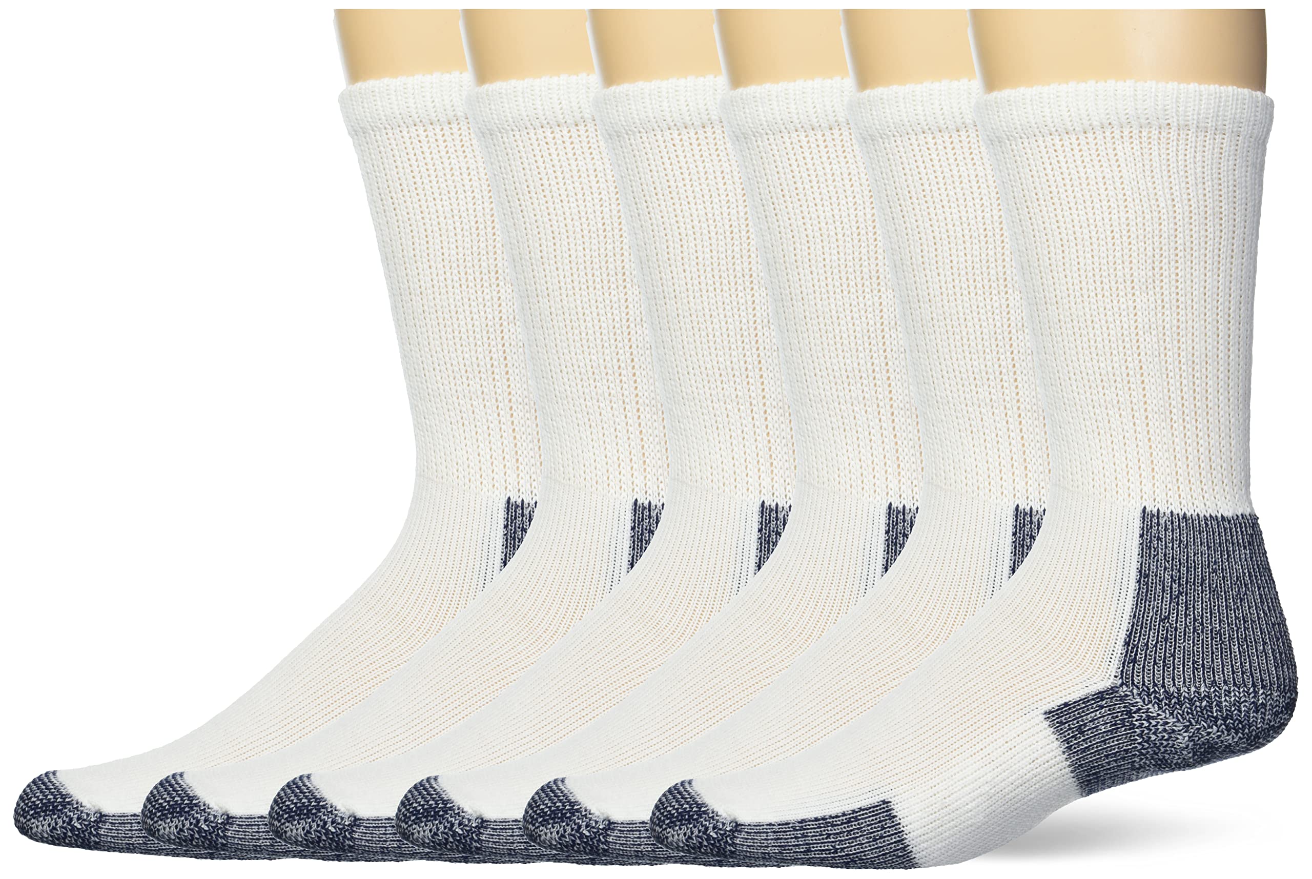 Thorlos Men's Xj Max Cushion Crew Running Socks - 1 Pair - Moisture Wicking & Arch Support for Marathon Training & Long Distance Running