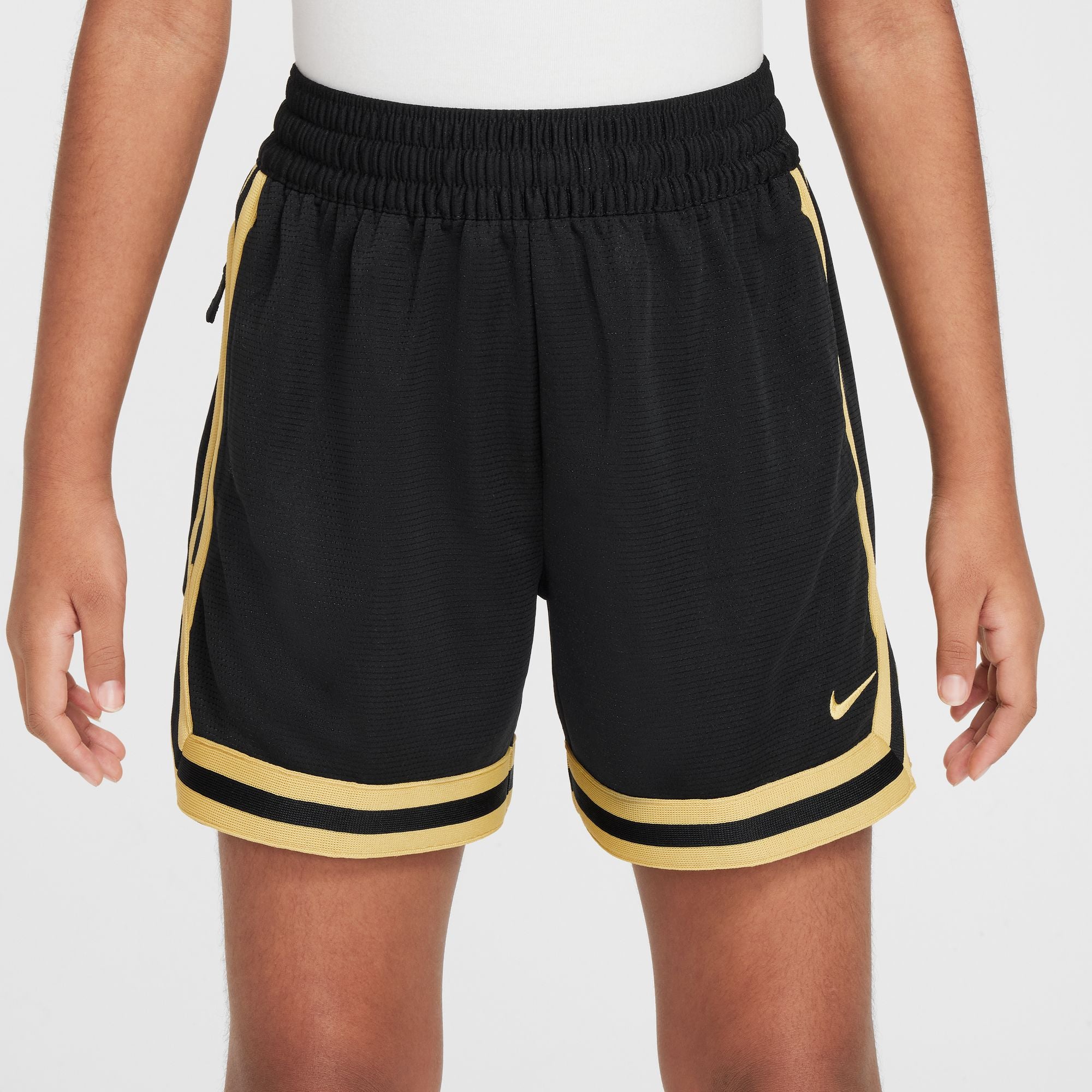 Nike Boys' Youth DNA 5 Basketball Shorts - Breathable Mesh Gym Shorts for Kids - Perfect for Basketball Practice, School PE & Casual Wear