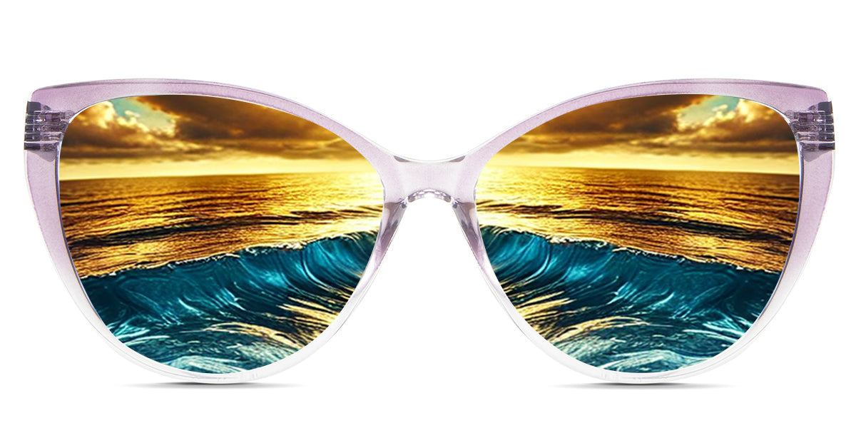 Ziva Women's Prescription Polarized Sunglasses - UV Protection, Fashionable & Comfortable for Driving, Outdoor Sports & Daily Wear