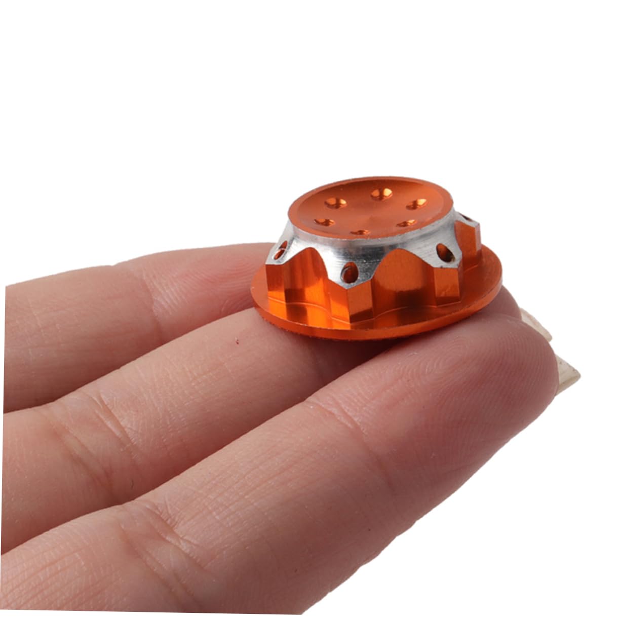 Totority 8Pcs RC Car Wheel Hub Covers for Crawler Track Accessories - Off-Road Adventure