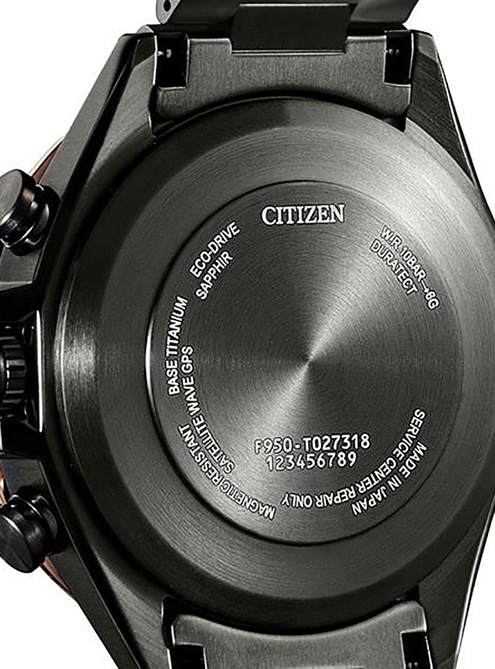 CITIZEN Eco-Drive Black Titanium Watch CC4016-67E - Japanese Made JDM Automatic Timepiece for Men | Business, Formal & Casual Wear