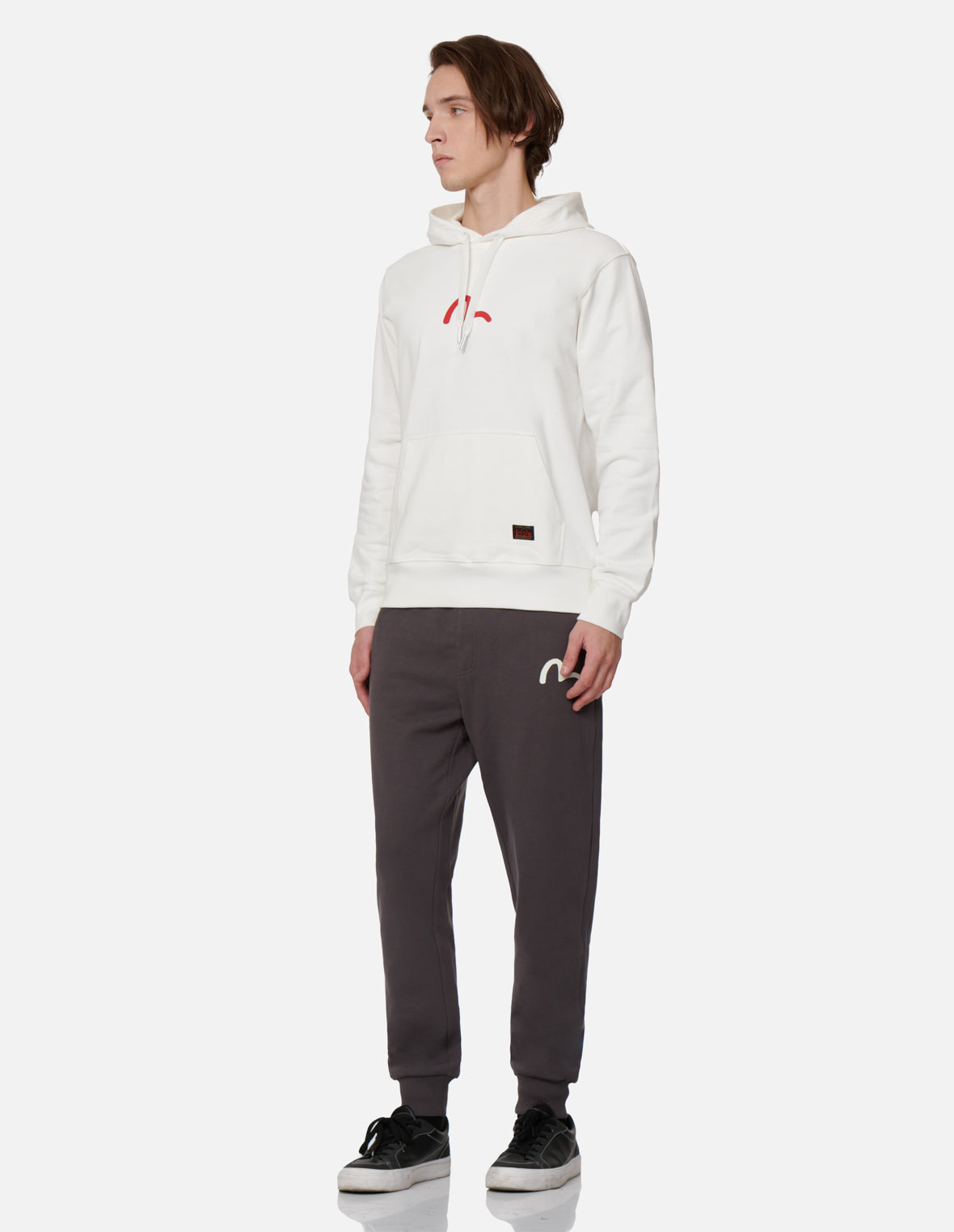 Stylish Seagull Print Hooded Sweatshirt for Men & Women | Soft Cotton Pullover with Front Pocket | Perfect for Casual Wear, Beach Outings & Outdoor Activities