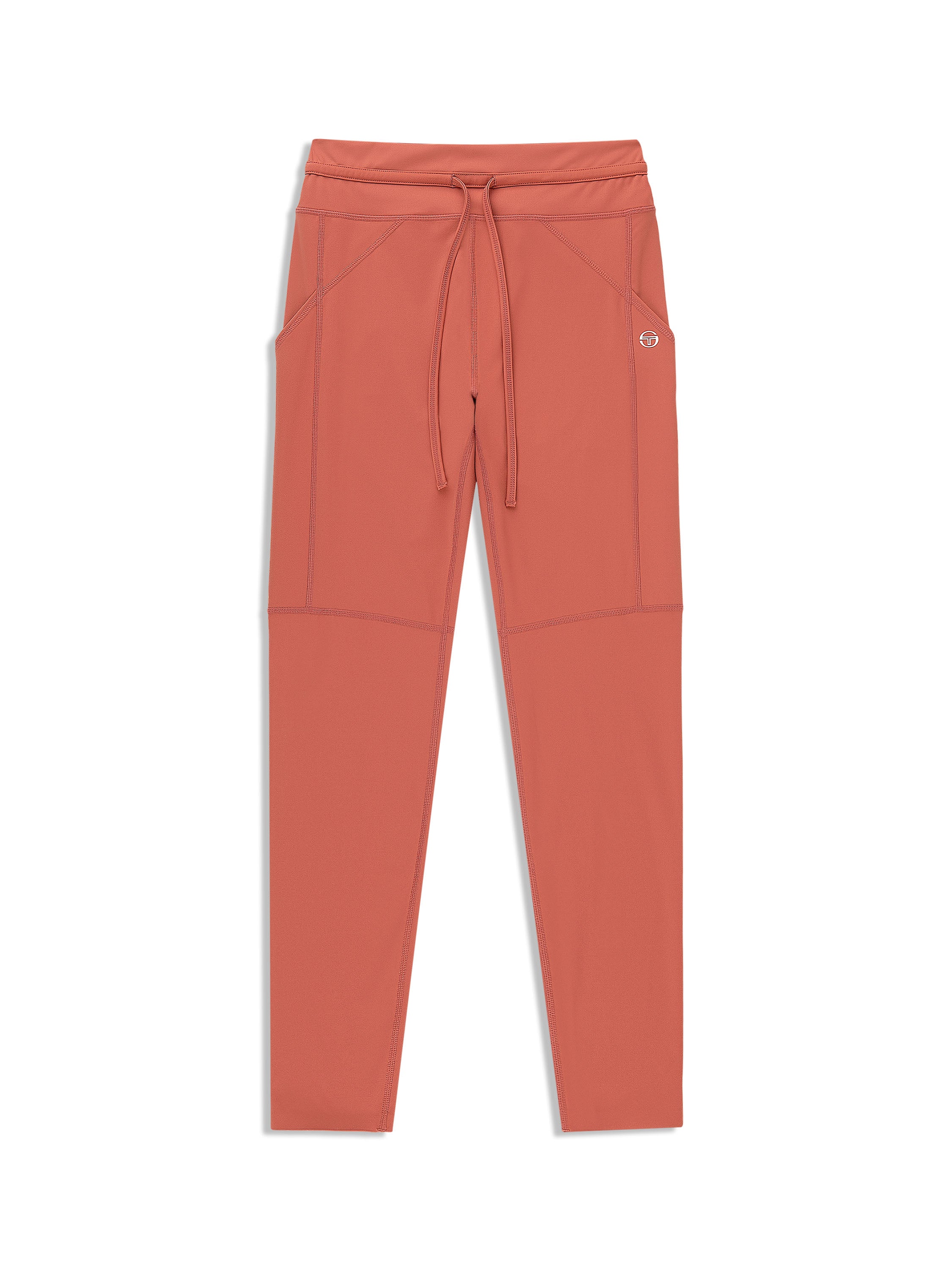 Silvia High-Waisted Yoga Leggings for Women - Light Mahogany Color, Comfortable & Stretchy Workout Pants for Running, Gym, Pilates & Lounge Wear