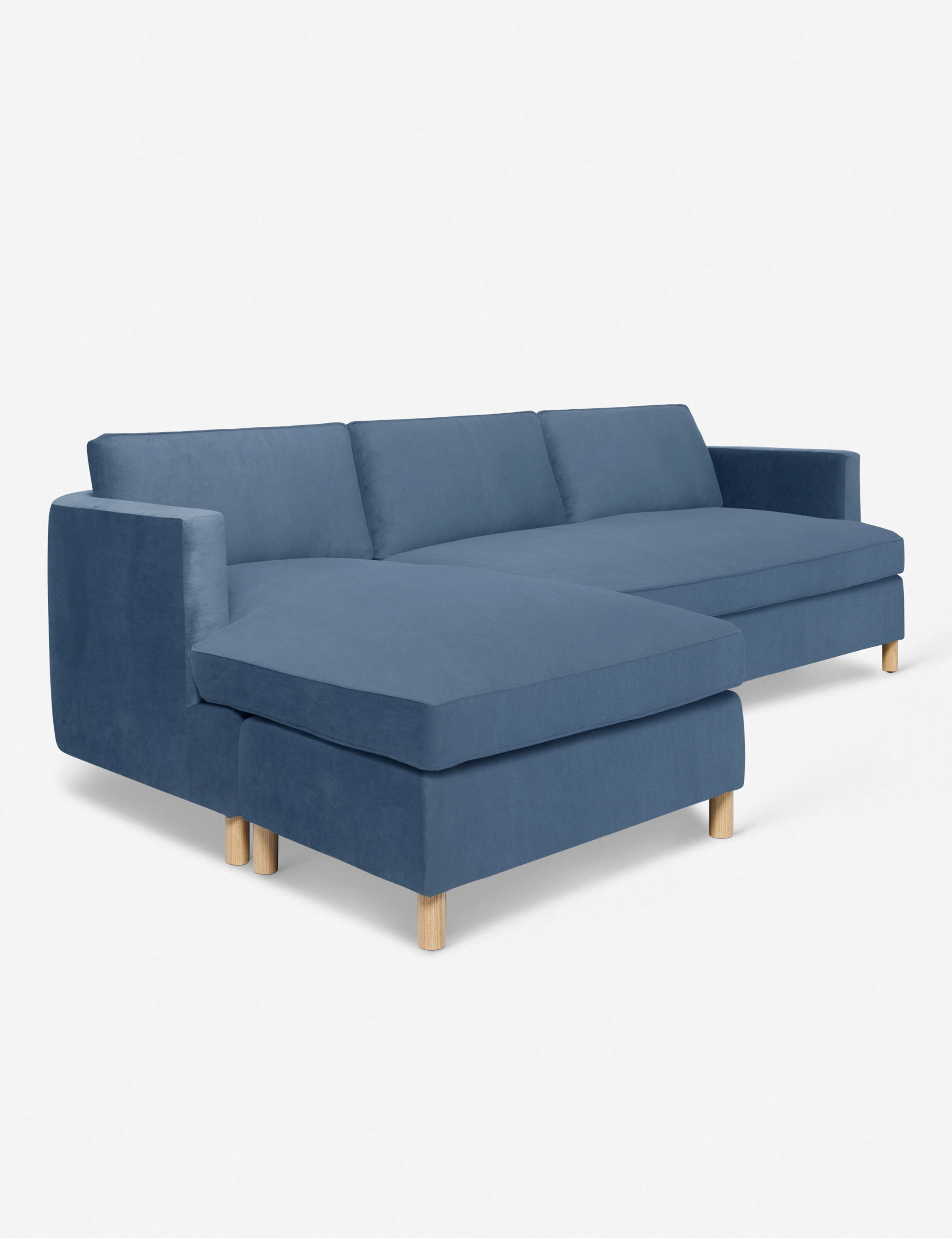 Belton Sectional Sofa by Ginny Macdonald - Modern L-Shaped Couch for Living Room, Family Room & Lounge | Comfortable Fabric Upholstery