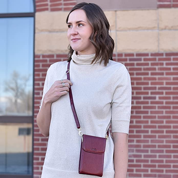 Classico Small Crossbody Phone Purse for Women - Stylish Wallet Bag for Phone, Cards & Essentials | Perfect for Travel, Shopping & Everyday Use