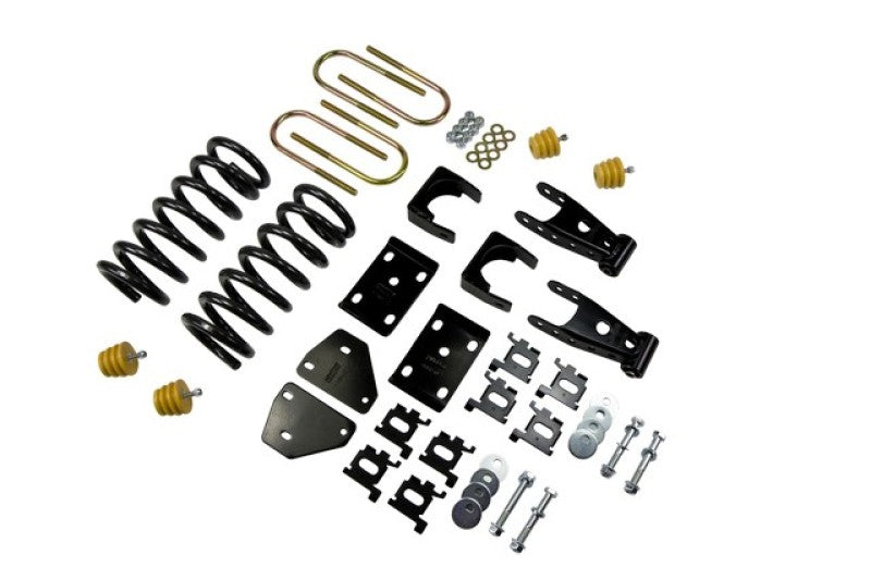 Belltech Lowering Kit Without Shocks for Dodge Ram Quad Cab 2002-2005 | Suspension Lowering System for Improved Handling & Stance | Perfect for Street Performance & Custom Truck Builds