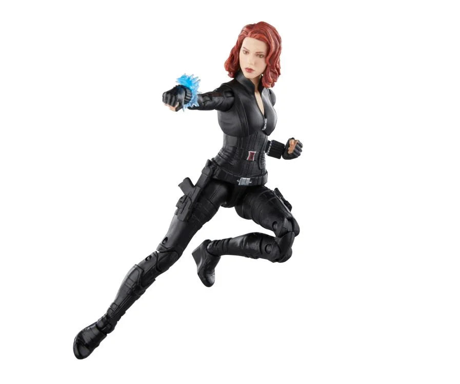 Captain America: The Winter Soldier Marvel Legends Black Widow Action Figure - The Infinity Saga Collectible for Marvel Fans | Perfect for Display, Cosplay, and Gift Giving