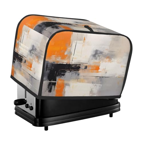 Orange Gray Art Painting