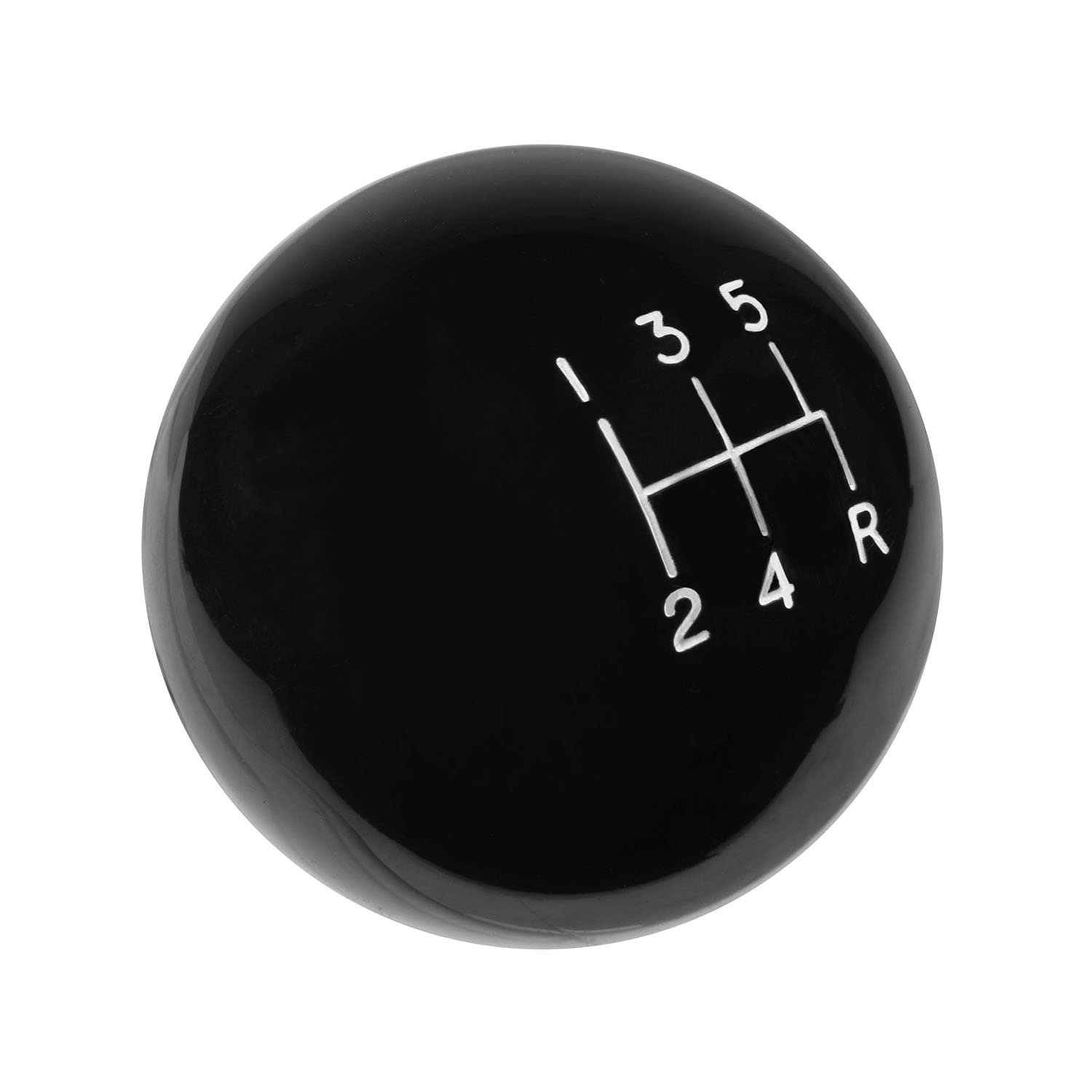 Hurst 1630114 Black 5-Speed Classic Shifter Knob for Manual Transmission Cars - Perfect for Muscle Cars, Hot Rods & Vintage Vehicles