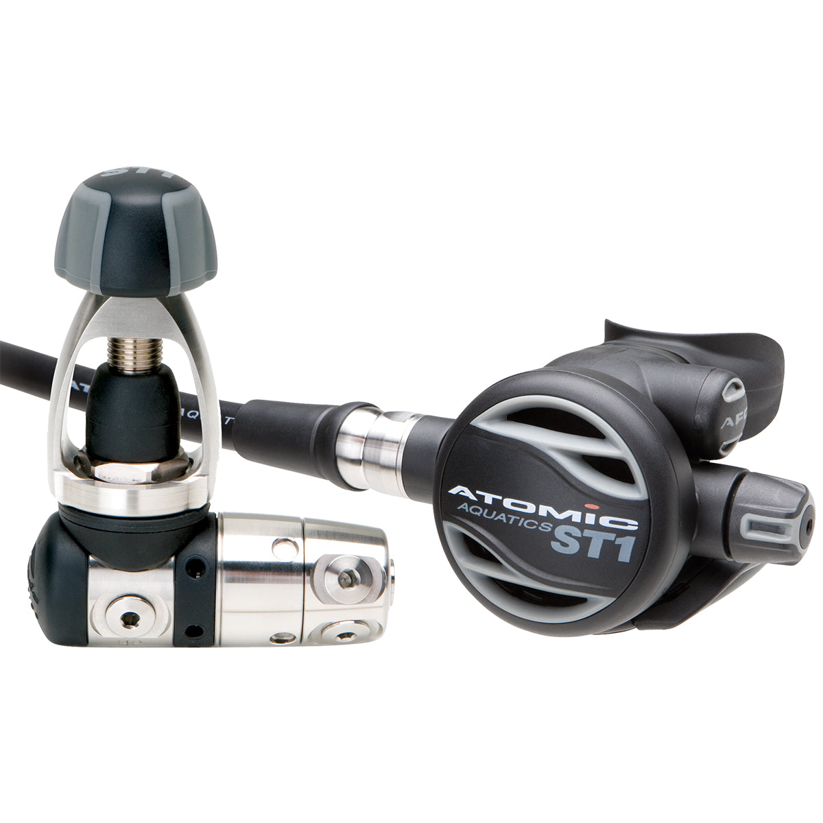 Atomic Aquatics ST1 Sealed Scuba Diving Regulator - Professional Grade Underwater Breathing Equipment for Ocean Exploration and Dive Adventures