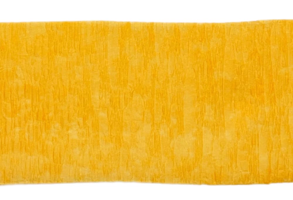 K-Kraft 3-Pack Goldenrod Yellow Crepe Paper Streamers - Bulk Party Decorations for Birthday, Wedding, Graduation & Holiday Celebrations | Perfect for DIY Crafts, School Events & Festive Backdrops
