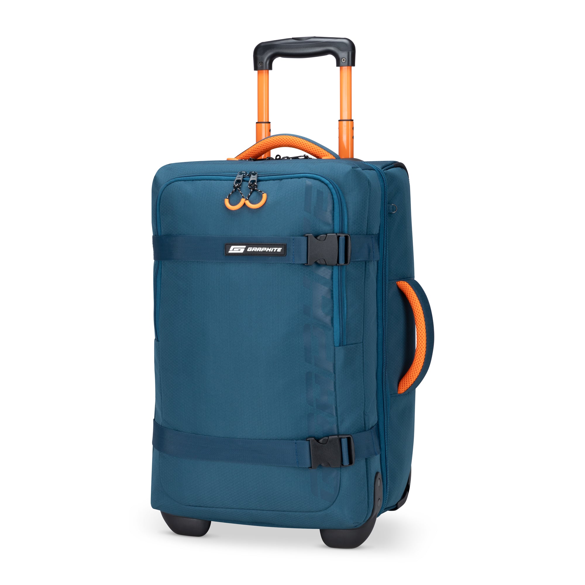 Graphite Metamorph Softside Carry On Luggage - Lightweight Expandable Suitcase for Air Travel, Business Trips & Weekend Getaways