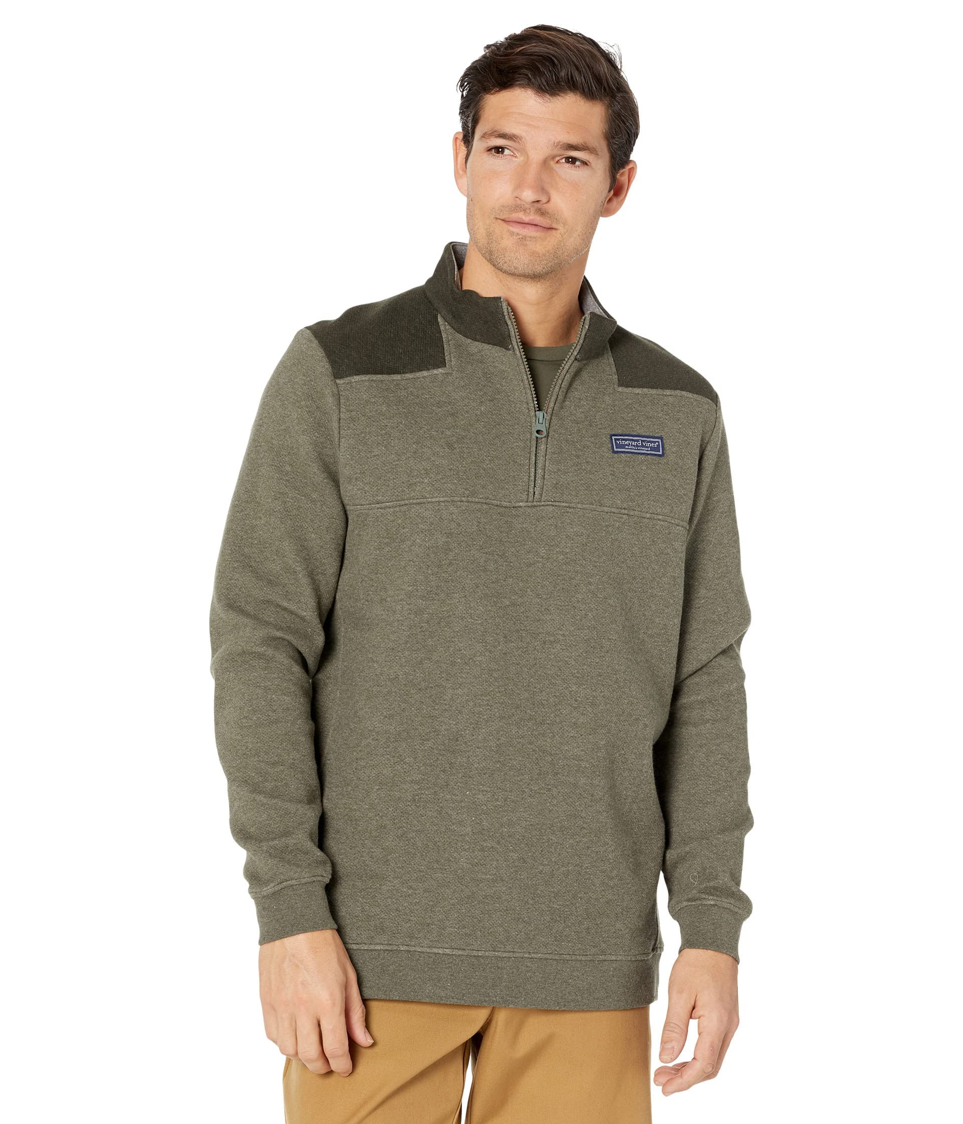 Vineyard Vines Saltwater Fleece Shep Shirt | Soft & Cozy Pullover for Men | Perfect for Outdoor Adventures & Casual Wear