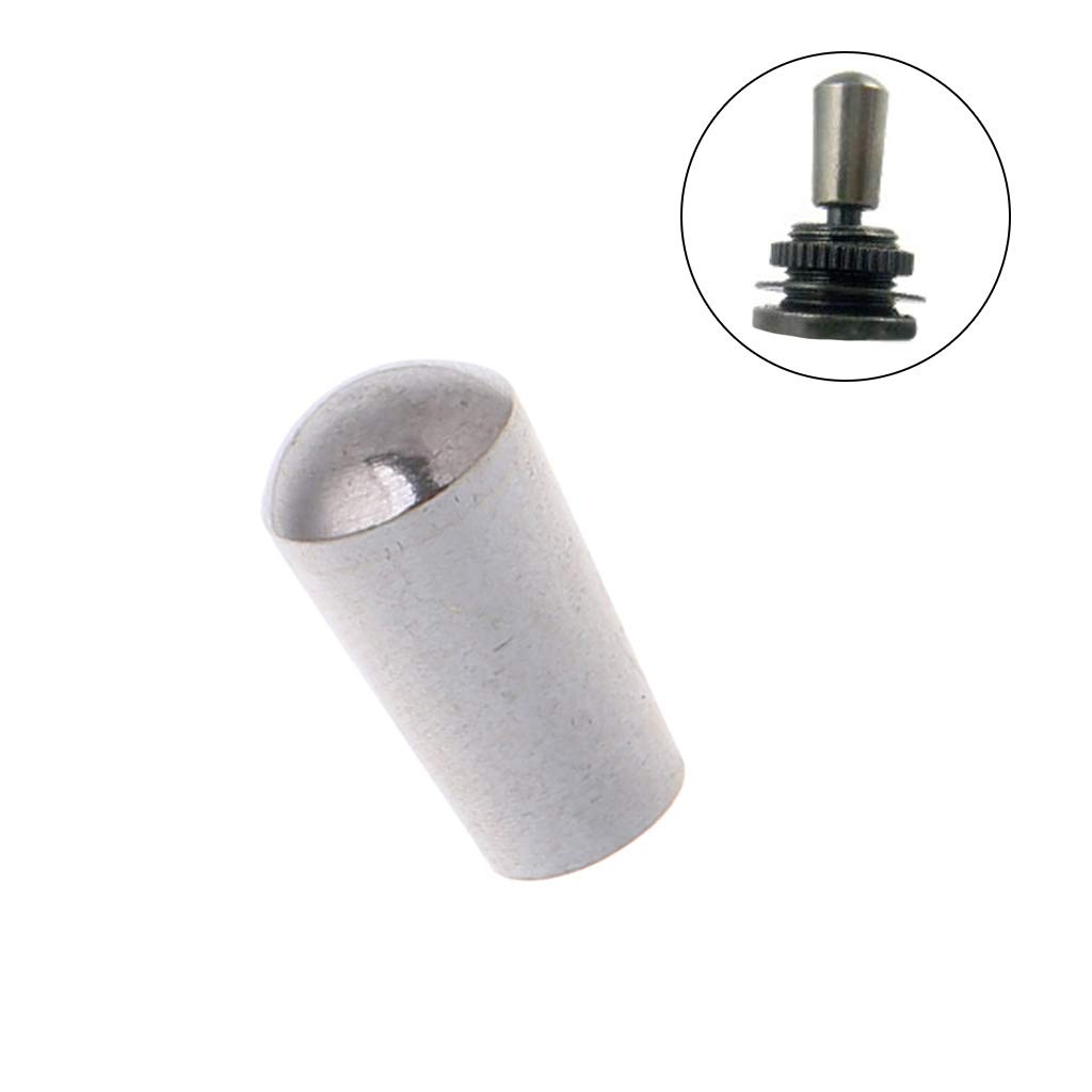 3.5mm Brass Electric Guitar Toggle Switch Knob - Gold Plated Tip Cap Button for Guitar Pickups & Electronics (Perfect for DIY Guitar Repair & Customization)