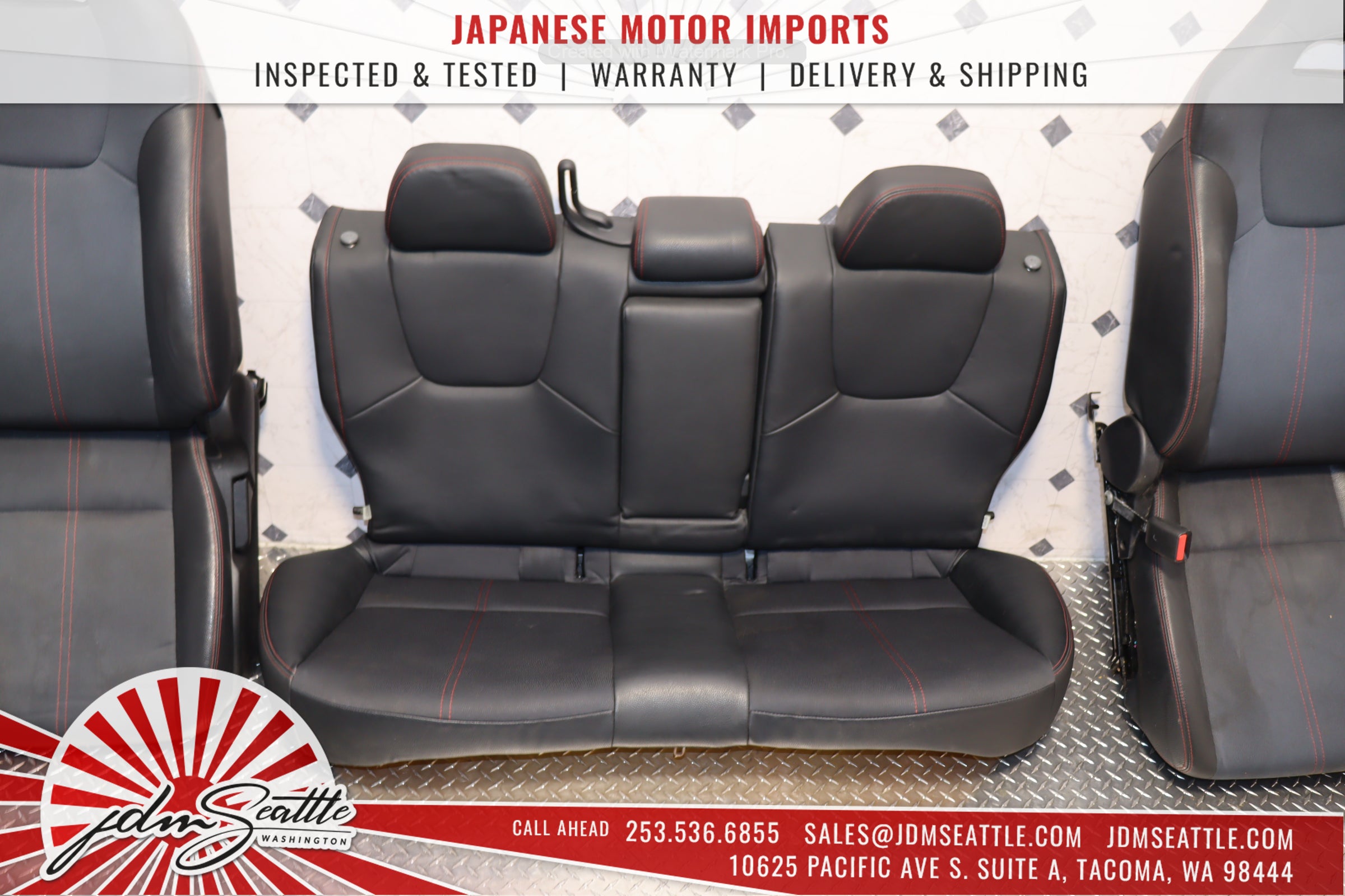 2008-2014 Subaru WRX STI OEM Version 10 Sedan Front & Rear Seat Set - JDM Genuine Parts for Performance Upgrade & Interior Restoration