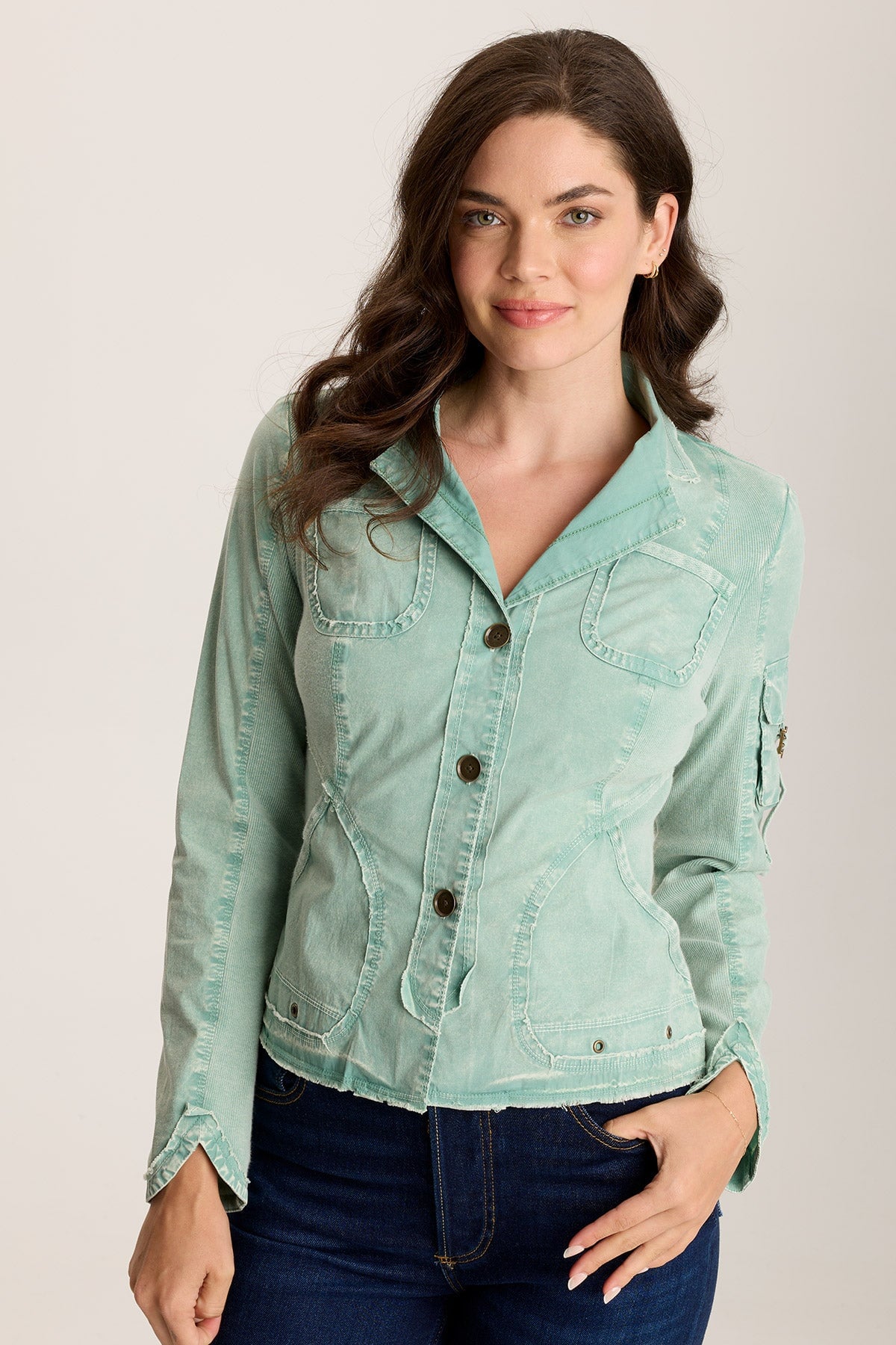 Stylish Munir Three Button Jacket with Lapel Collar - Perfect for Business Casual & Formal Occasions