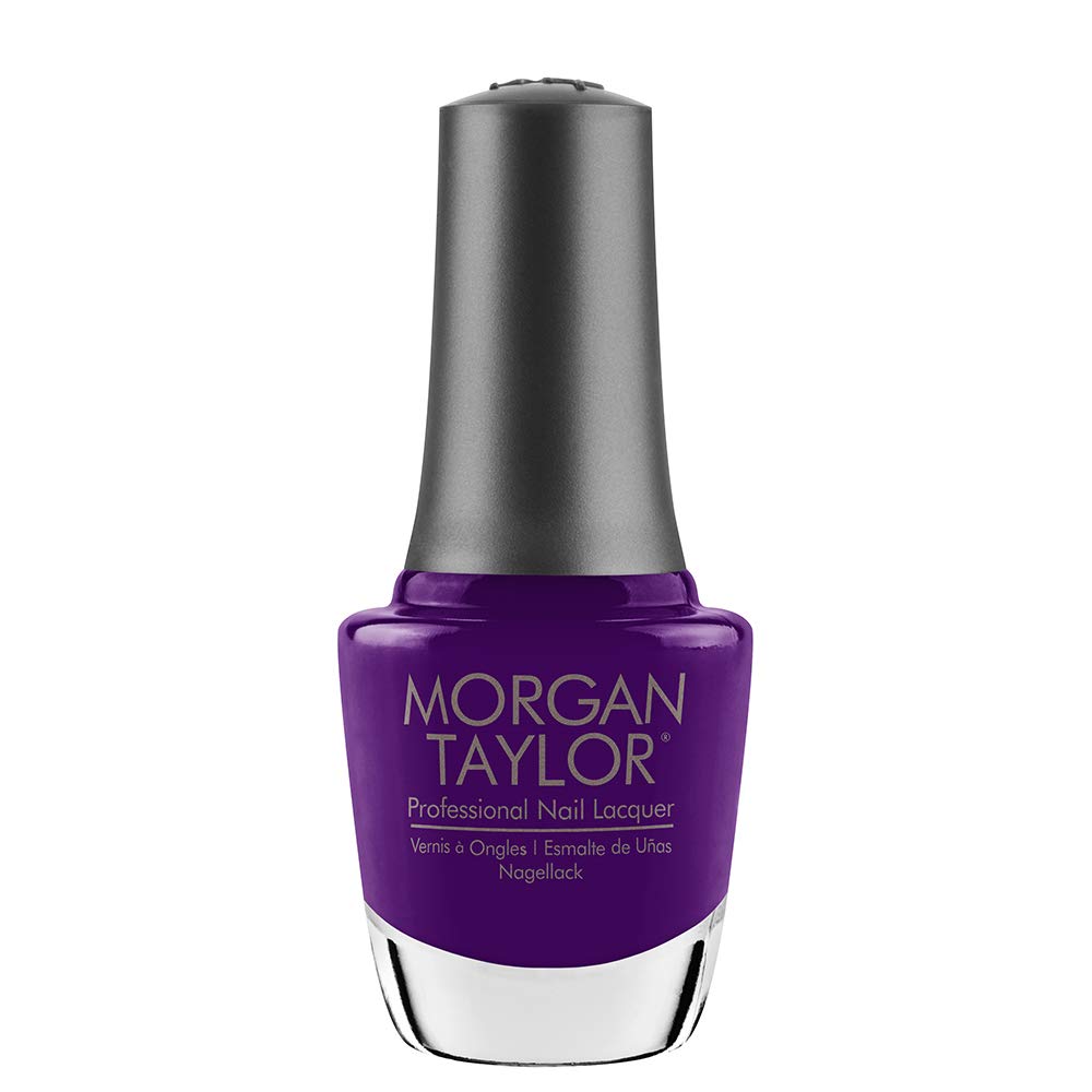 Morgan Taylor Nail Lacquer - Long Lasting Purple Nail Polish, 0.5 oz - Vegan & Cruelty Free - Perfect for Salon, Party & Everyday Wear