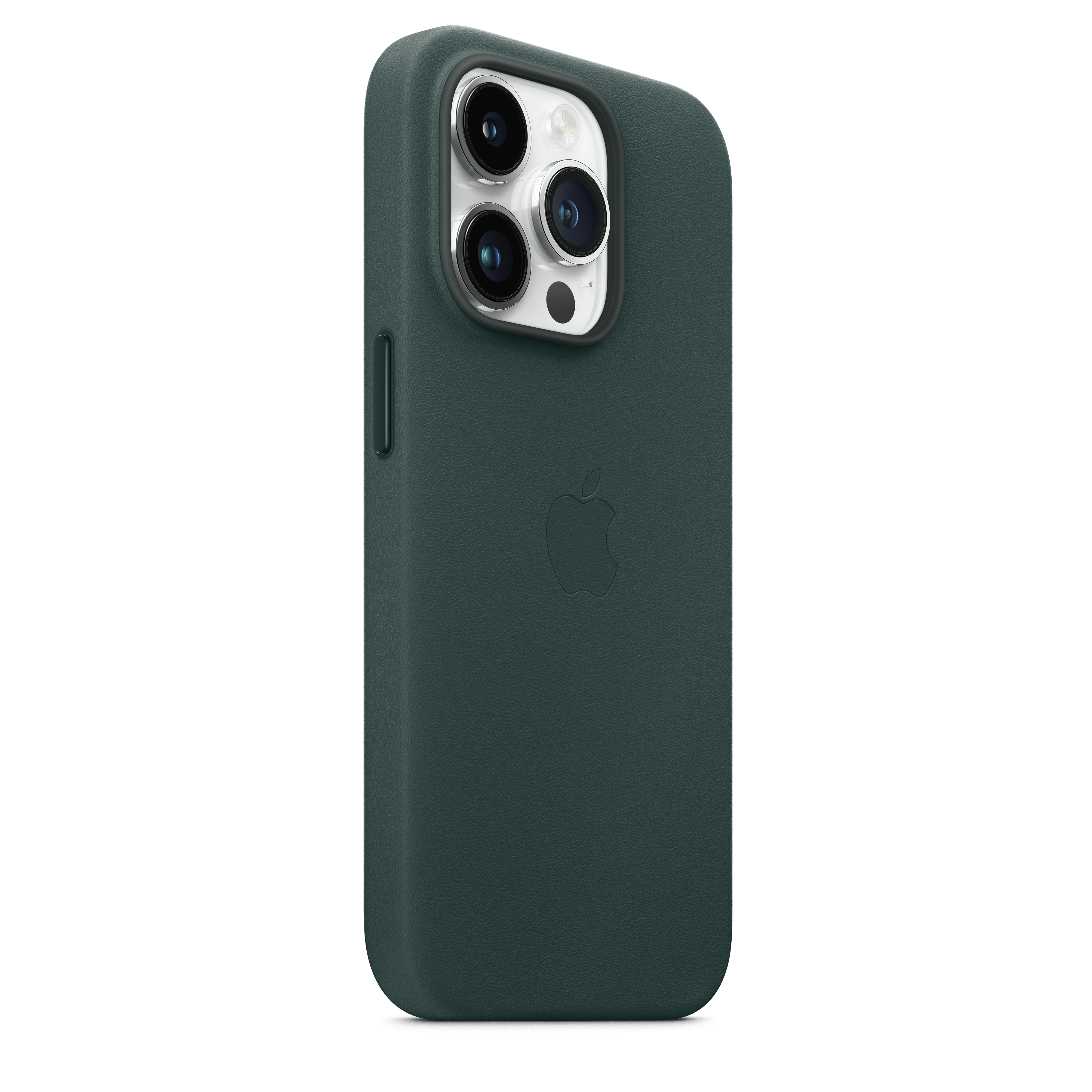 Premium Leather MagSafe Case for iPhone 14 Pro - Forest Green | Slim Protective Cover with Magnetic Alignment for Wireless Charging | Perfect for Work, Travel & Everyday Use