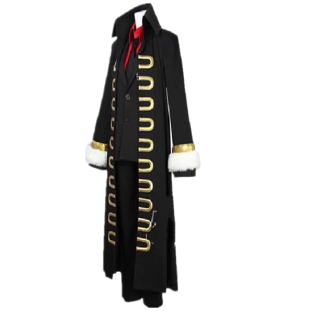 Monkey D Luffy Black Cloak Cosplay Costume Set - One Piece Anime Halloween Party Outfit for Men & Women | Perfect for Cosplay Events, Comic Con, and Halloween Parties