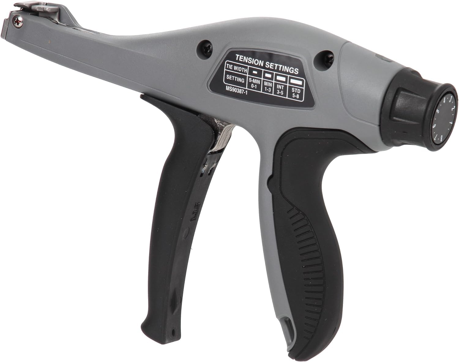 Panduit GTS-E Ergonomic Hand Operated Cable Tie Gun Tool for Wire Management - Perfect for Electrical Wiring, Data Center Organization & Industrial Cable Bundling