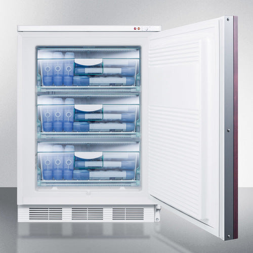 Accucold 24-Inch Wide Built-In All Freezer VT65ML7BIIF - Energy Efficient Upright Freezer for Home, Kitchen, or Restaurant Use