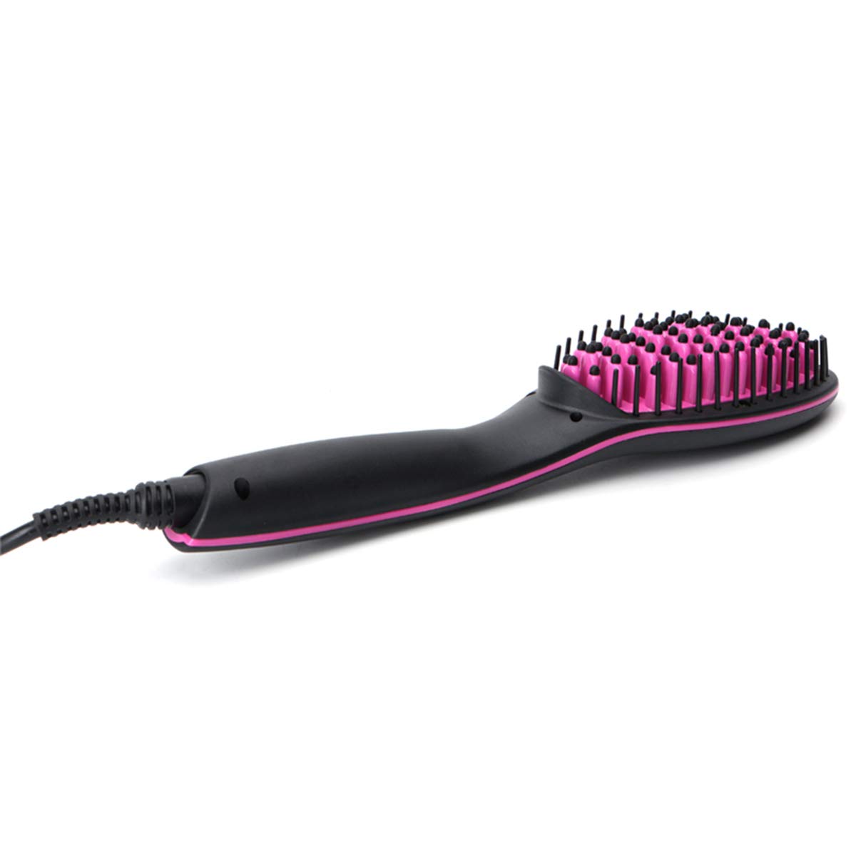 Frackkon Electric Hair Straightener Comb - Ceramic Fast Heating Digital Flat Iron with LCD Display & Adjustable Temperature for Smooth Styling - Perfect for Home, Travel, and Salon Use