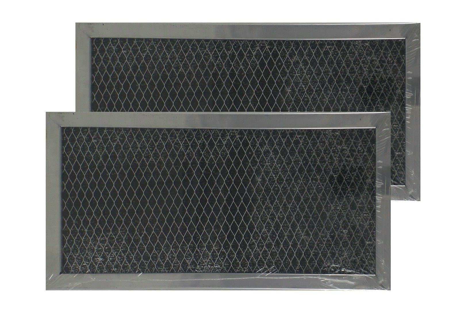 Whirlpool PS364933 Compatible Replacement Microwave Oven Charcoal Carbon Filter (2-Pack) - Eliminates Odors & Improves Air Quality for Kitchen & Home Use