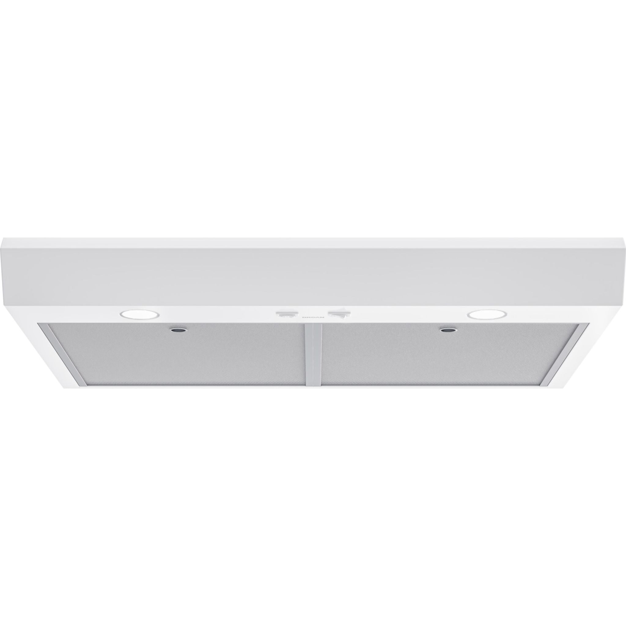 Broan MTR1303WW 30-Inch Under Cabinet Range Hood in White - Powerful Kitchen Ventilation for Smoke & Odor Removal - Perfect for Home Cooking & Grilling