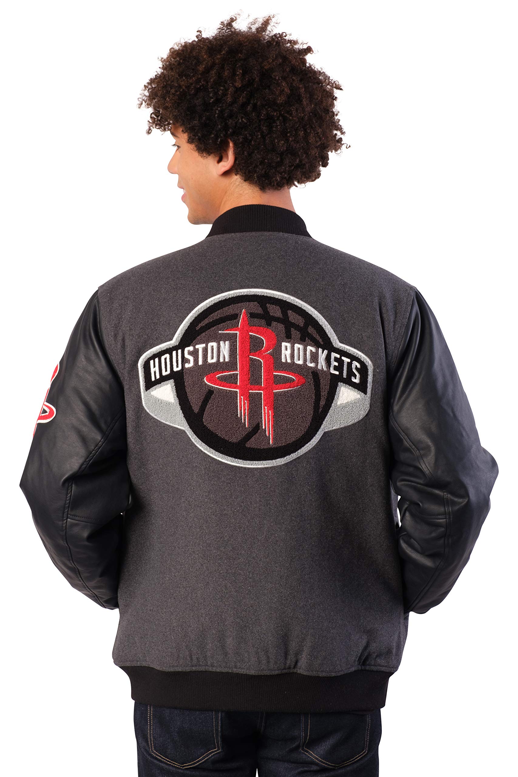 Official NBA Game Time Varsity Jacket for Men & Women - Ultra Comfortable Basketball Jacket for Sports Fans & Streetwear Fashion | Perfect for Game Day, Casual Wear & NBA Events