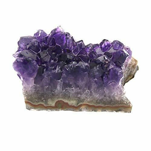 Pachamama Essentials Amethyst Citrine & Smoky Quartz Healing Crystals Set - Natural Raw Stone Clusters 25-50mm (1-2 Inches) for Meditation, Reiki, Chakra Balancing & Home Decor