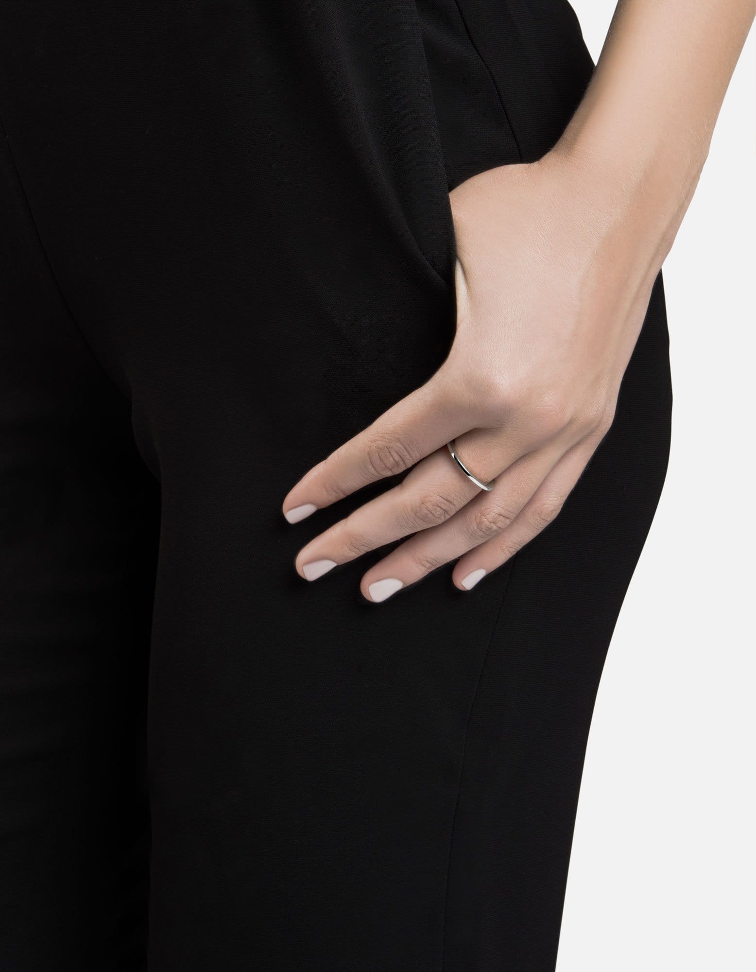 Sterling Silver Washer Ring for Women - Minimalist Stackable Jewelry for Everyday Wear & Gift Giving