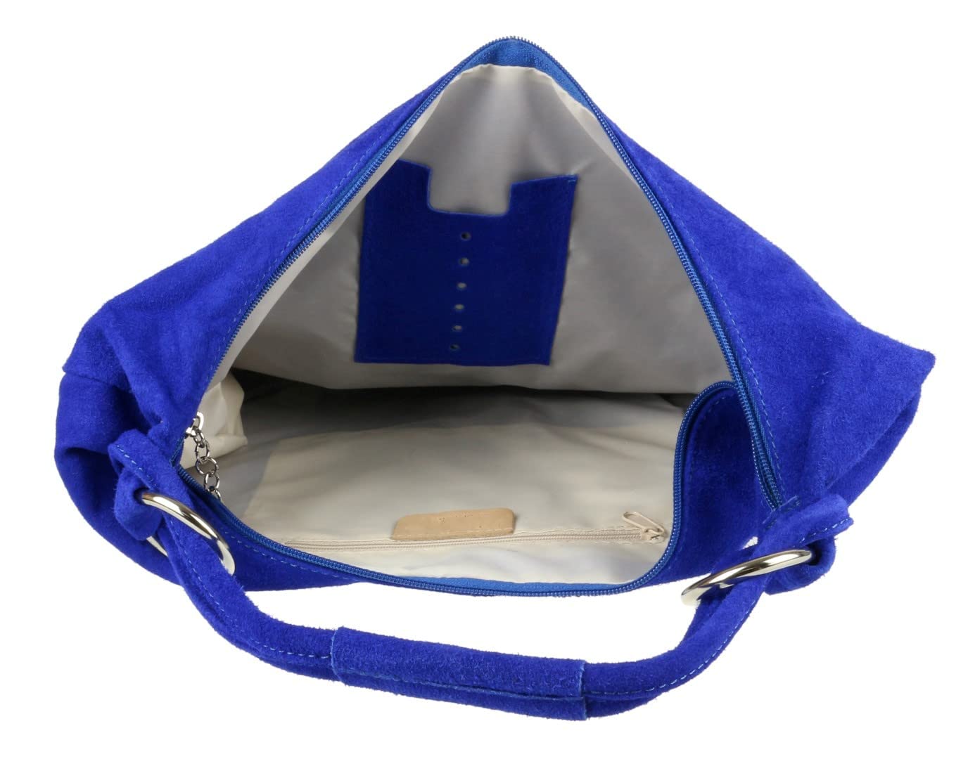 Stylish Women's Hobo Shoulder Bag - Genuine Italian Suede Leather Handbag for Ladies | Perfect for Work, Travel & Everyday Use