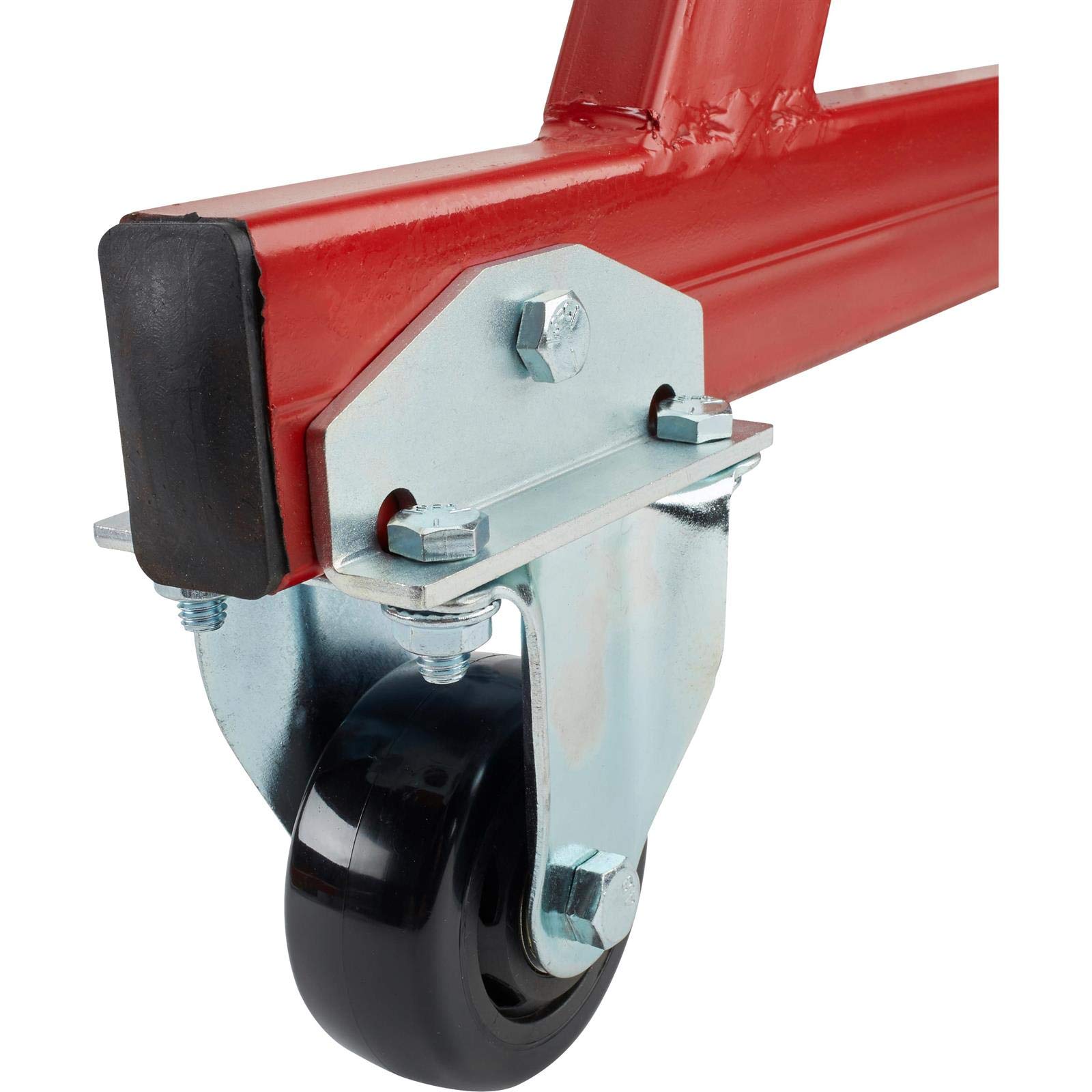 GM Chevy V8 LSx Rolling Engine Stand - Heavy Duty Storage Stand for Complete Engines & Transmissions - Compact Design with 3