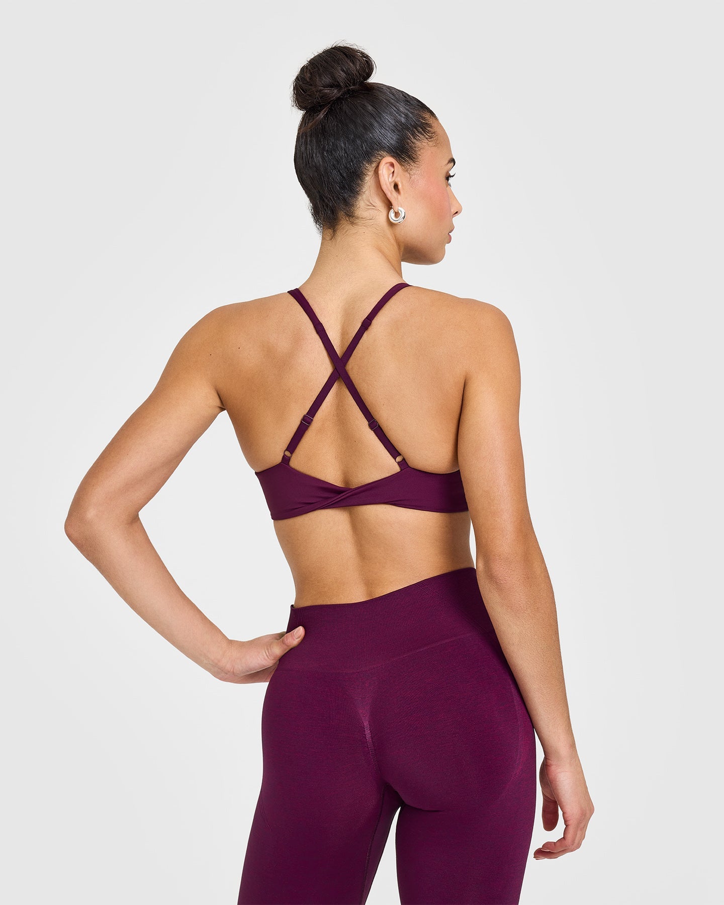 Seamless Wireless Micro Bralette - Ultra Soft Comfort for Everyday Wear | Perfect for Yoga, Lounge & Layering | Ripe Fig