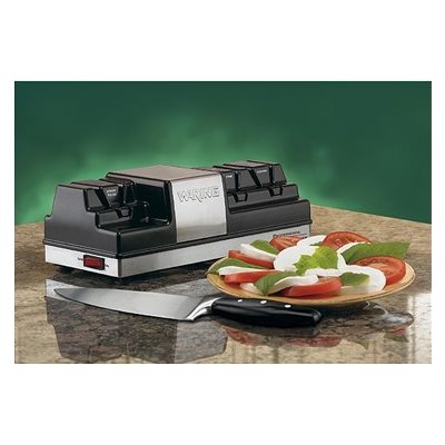 Professional 3-Stage Electric Knife Sharpener - 120V for Kitchen, Hunting & Outdoor Use - Fast & Precise Blade Sharpening for Chefs & Home Cooks