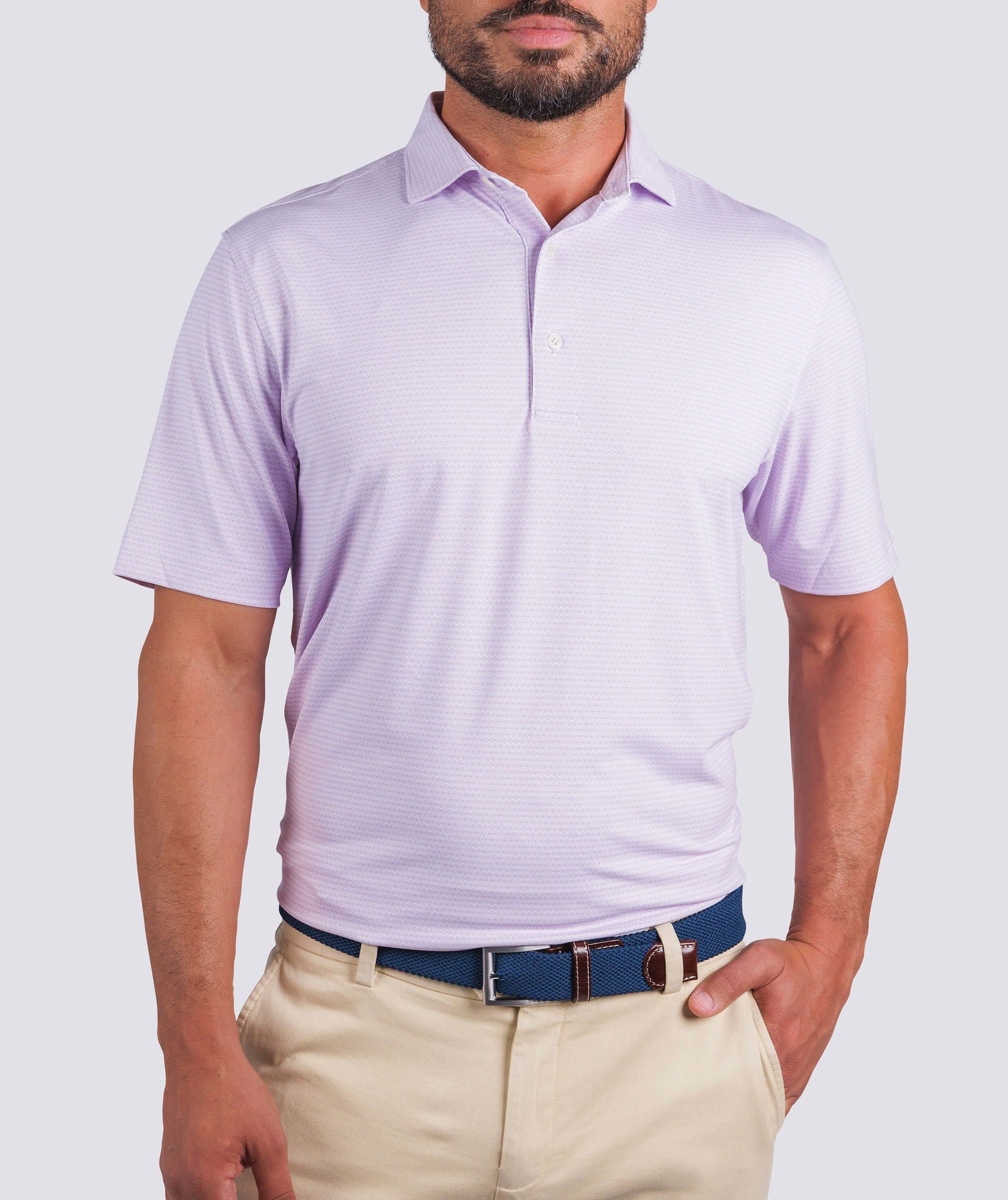 Lennon Performance Polo Shirt for Men - Moisture Wicking & Breathable Golf & Casual Wear - Perfect for Sports, Office & Outdoor Activities