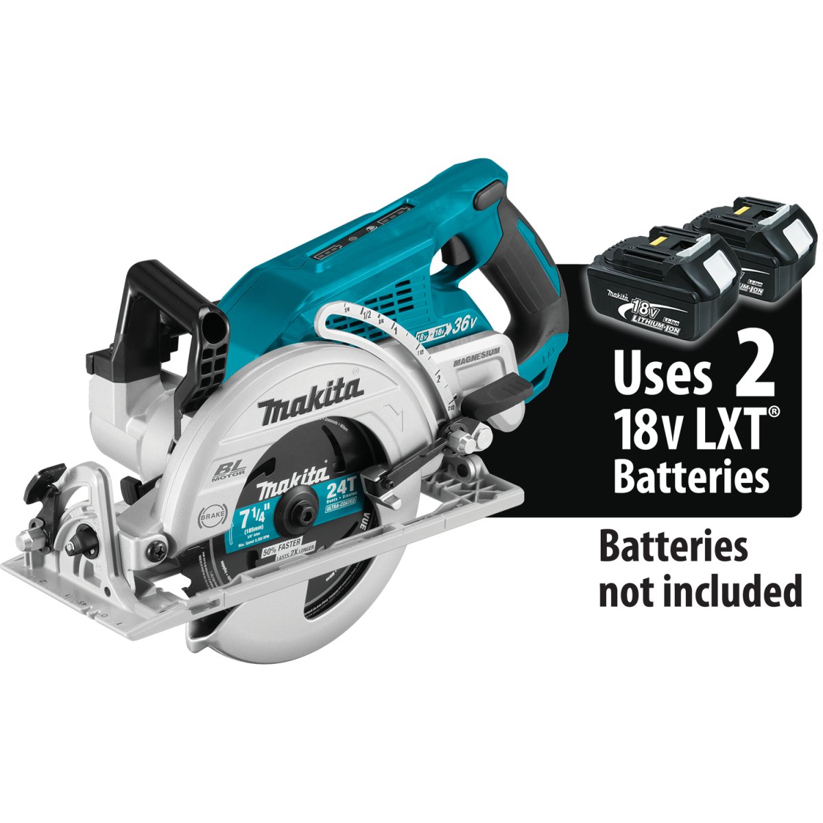 36V (18V X2) LXT® Brushless Cordless Rear Handle 7-1/4