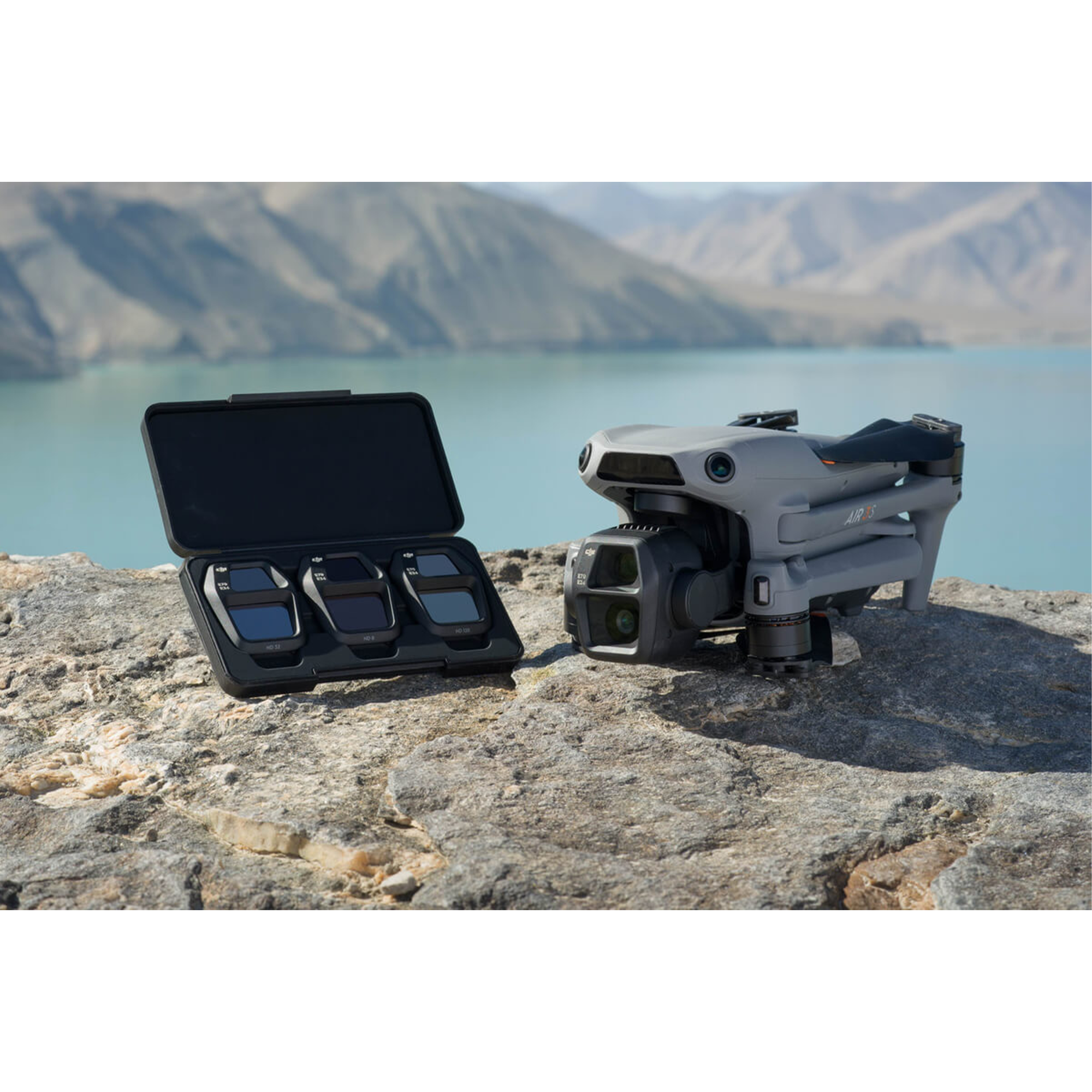 DJI Air 3S ND Filter Set (4-Pack) - 16/64/256/1000 ND Filters for DJI Air 3 Drone - Reduce Glare & Motion Blur - Perfect for Aerial Photography & Videography in Sunny Conditions