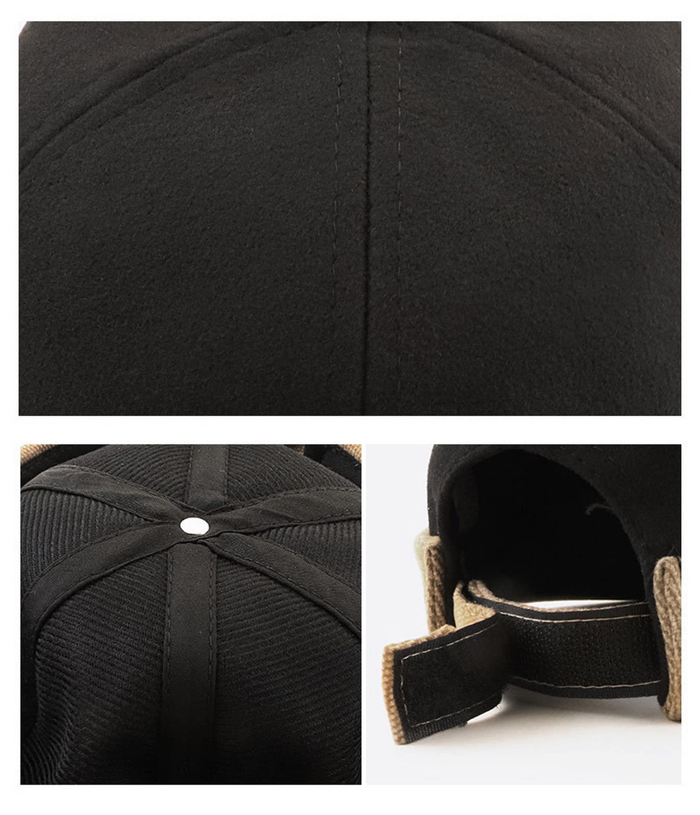Unisex Adjustable Roll Cuff Skull Cap Sailor Hat - Warm Winter Beanie for Men & Women - Perfect for Outdoor Activities, Sailing, and Cold Weather Fashion