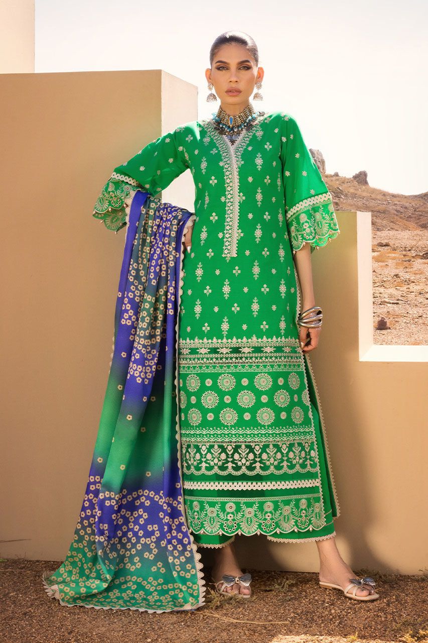 Chunari 3 Piece Suit by Zainab Chottani | Elegant Pakistani Formal Wear for Weddings & Special Occasions