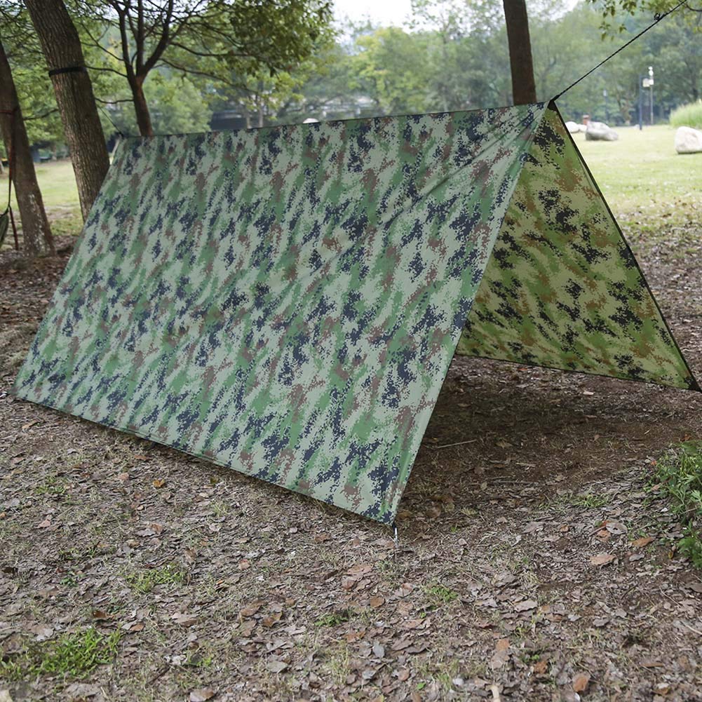 Premium Multi-Function Tent Tarp - Heavy Duty Waterproof Sun Shade & Rain Canopy for Outdoor Camping, Picnics, Beach, and Parking Protection