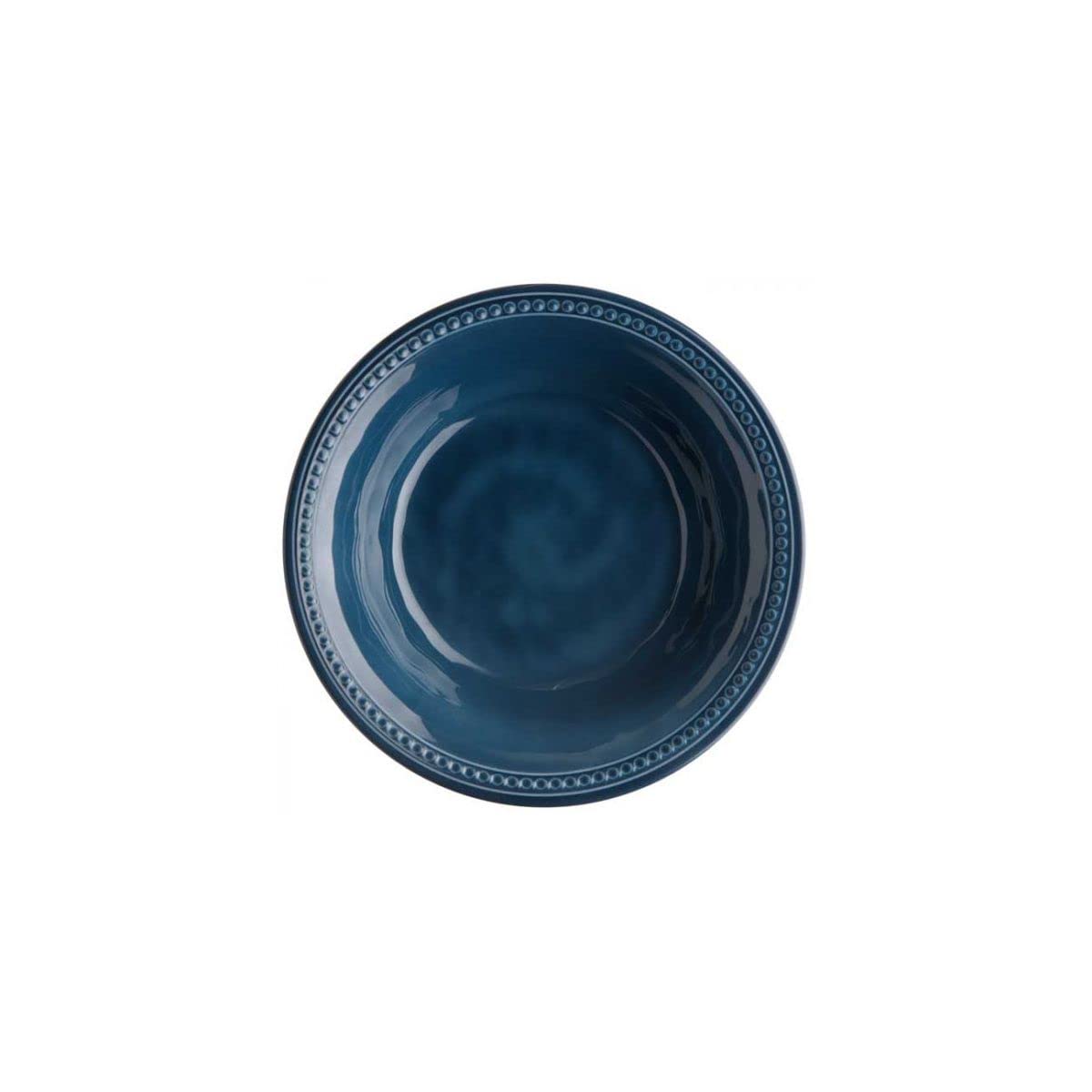 6-Piece Melamine Dinner Plate Set - 20.5x20.5x5.1cm Blue Pond Design - Durable & Lightweight Plates for Outdoor Dining, Picnics, Camping & Everyday Use