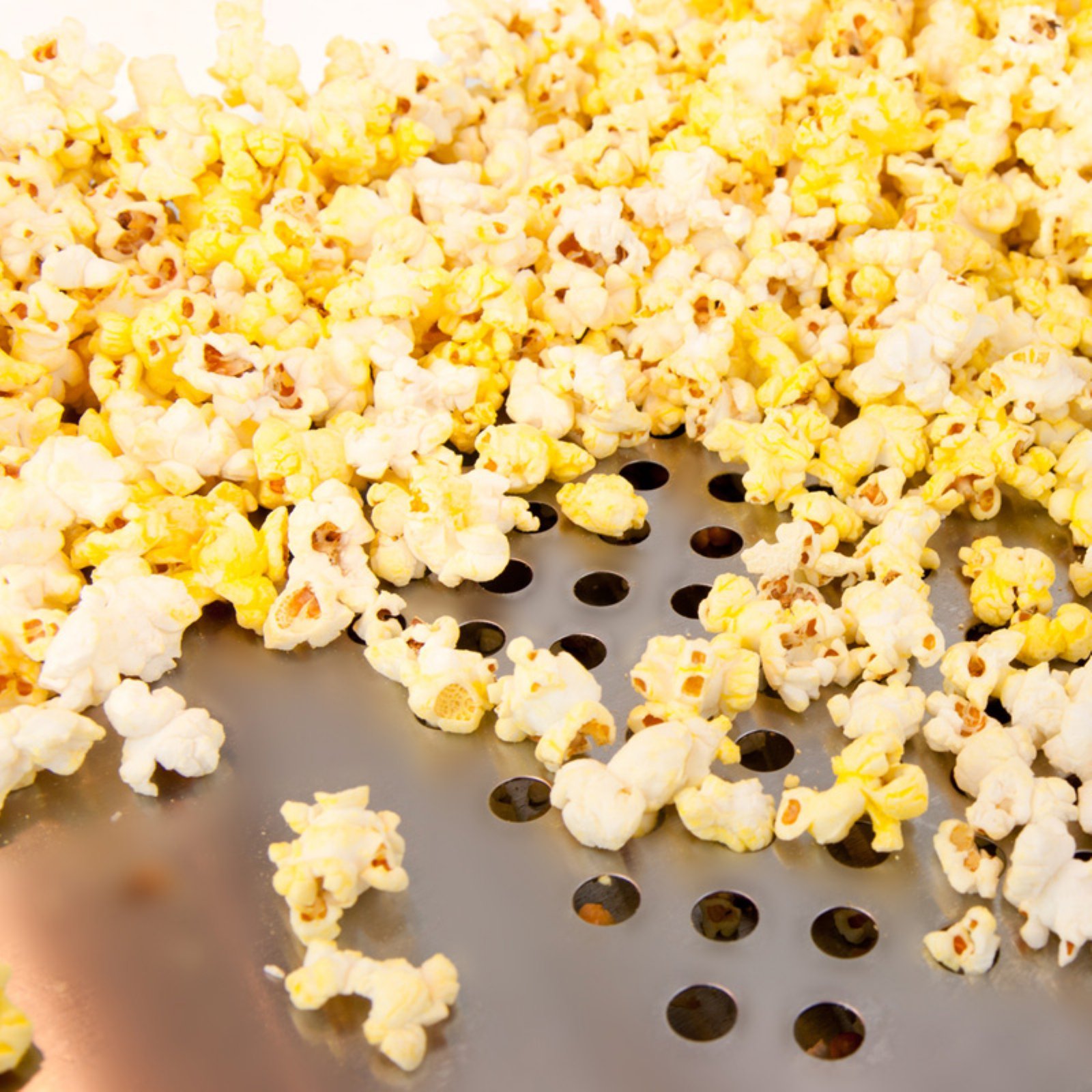 Funtime Sideshow Popper 8-Oz Commercial Hot Oil Popcorn Maker with Rolling Cart - Black & Silver - Perfect for Movie Nights, Carnivals & Concession Stands